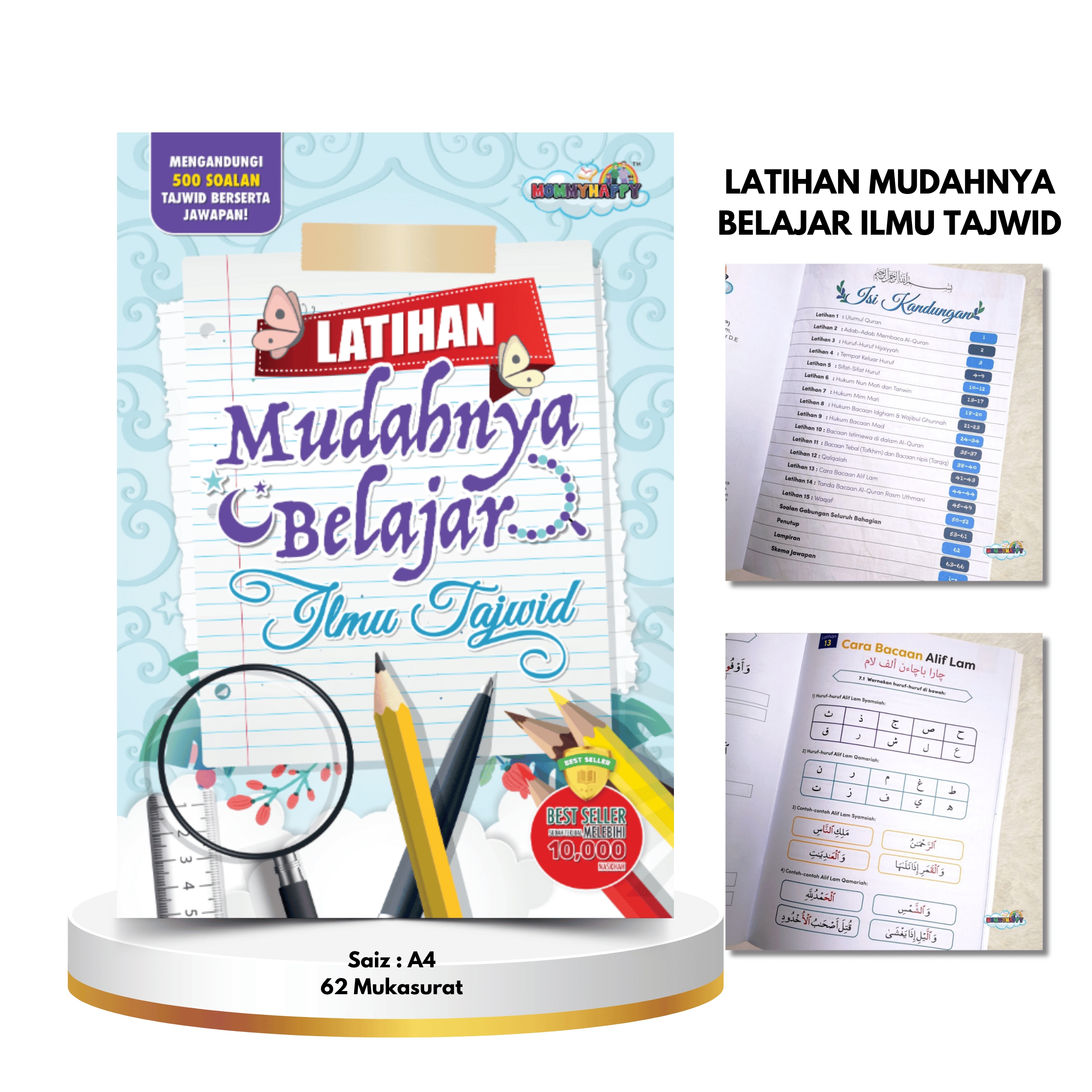 Buku Latihan Mudahnya Belajar Ilmu Tajwid