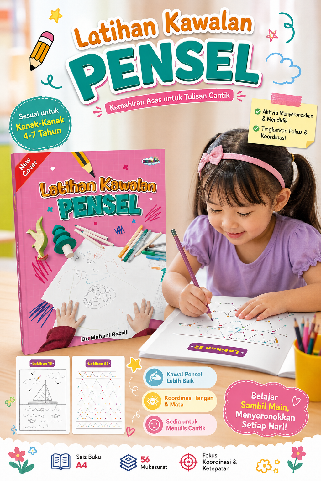Buku Latihan Kawalan Pensel
