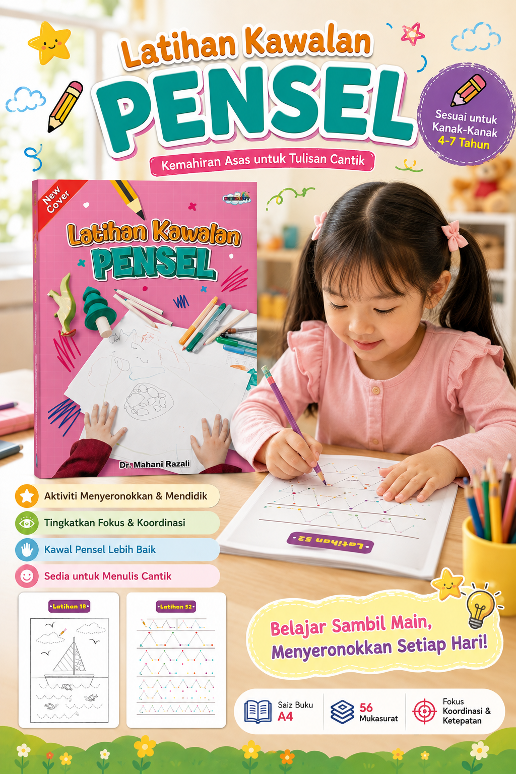Buku Latihan Kawalan Pensel