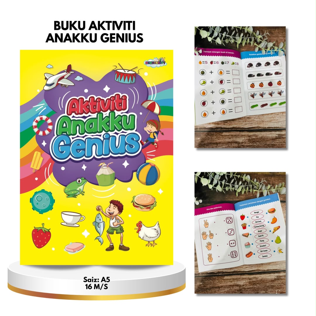 Buku Aktiviti Anakku Genius