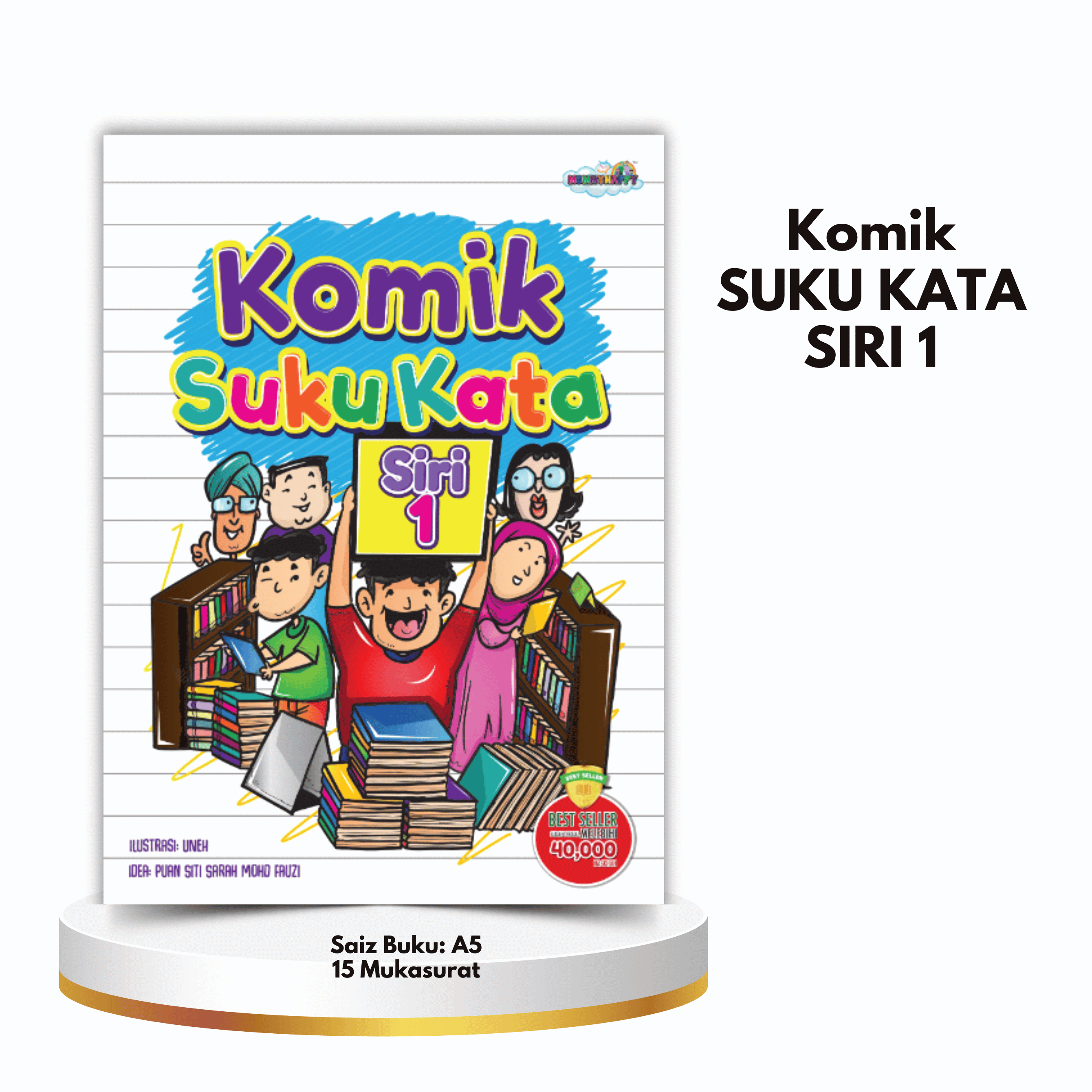 Buku Komik Suku Kata Siri 1