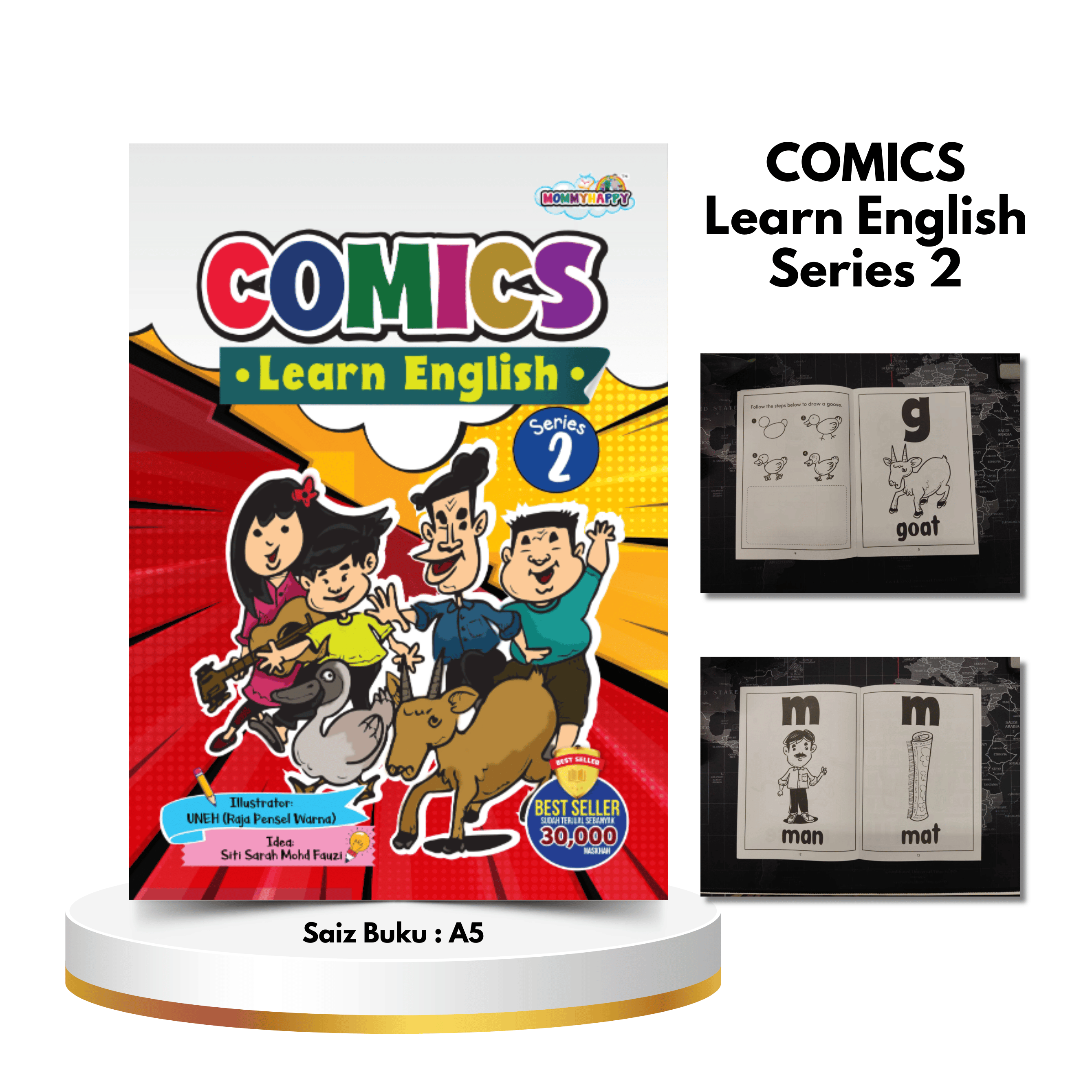 Book Comics Learn English Series 2
