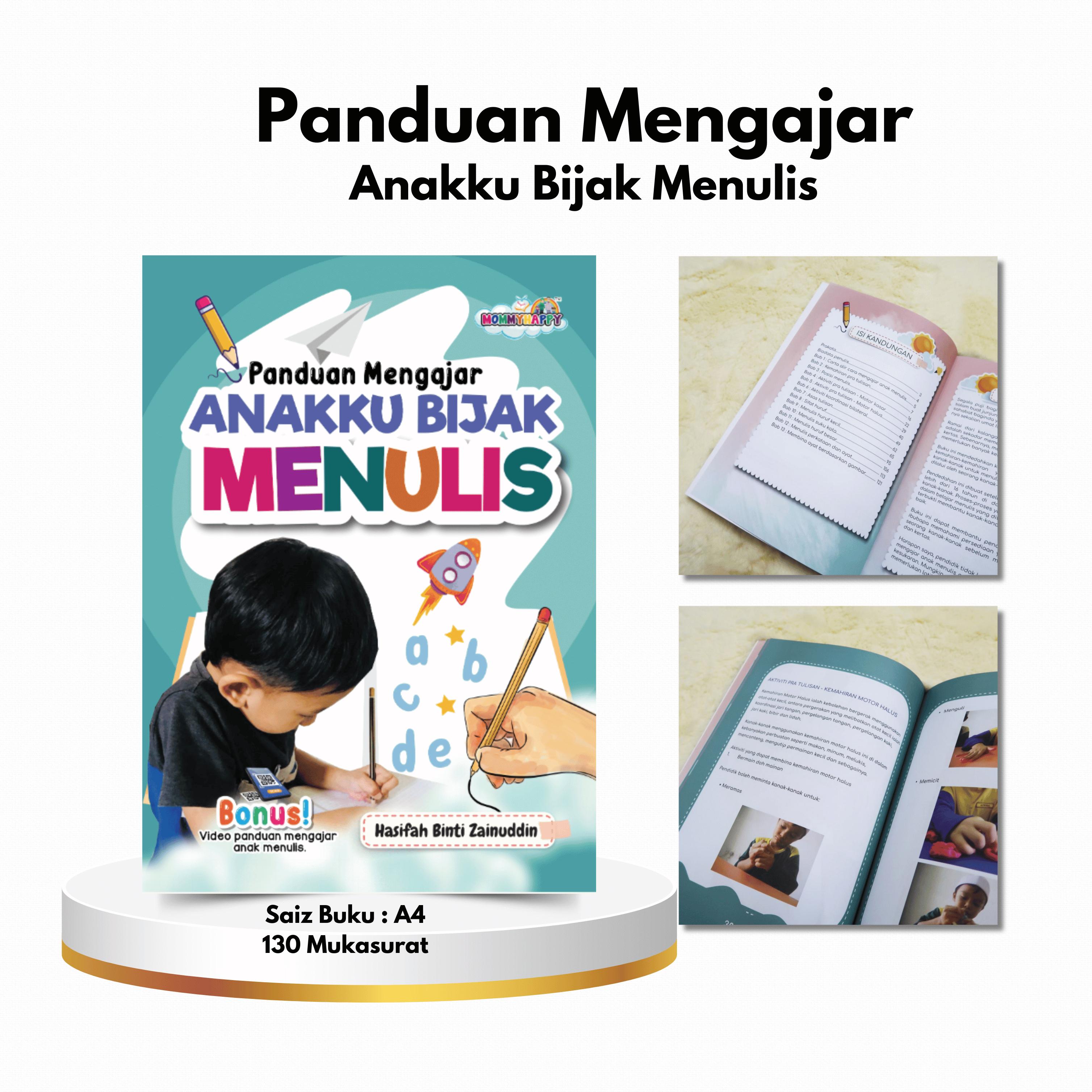 Buku Panduan Mengajar Anakku Bijak Menulis