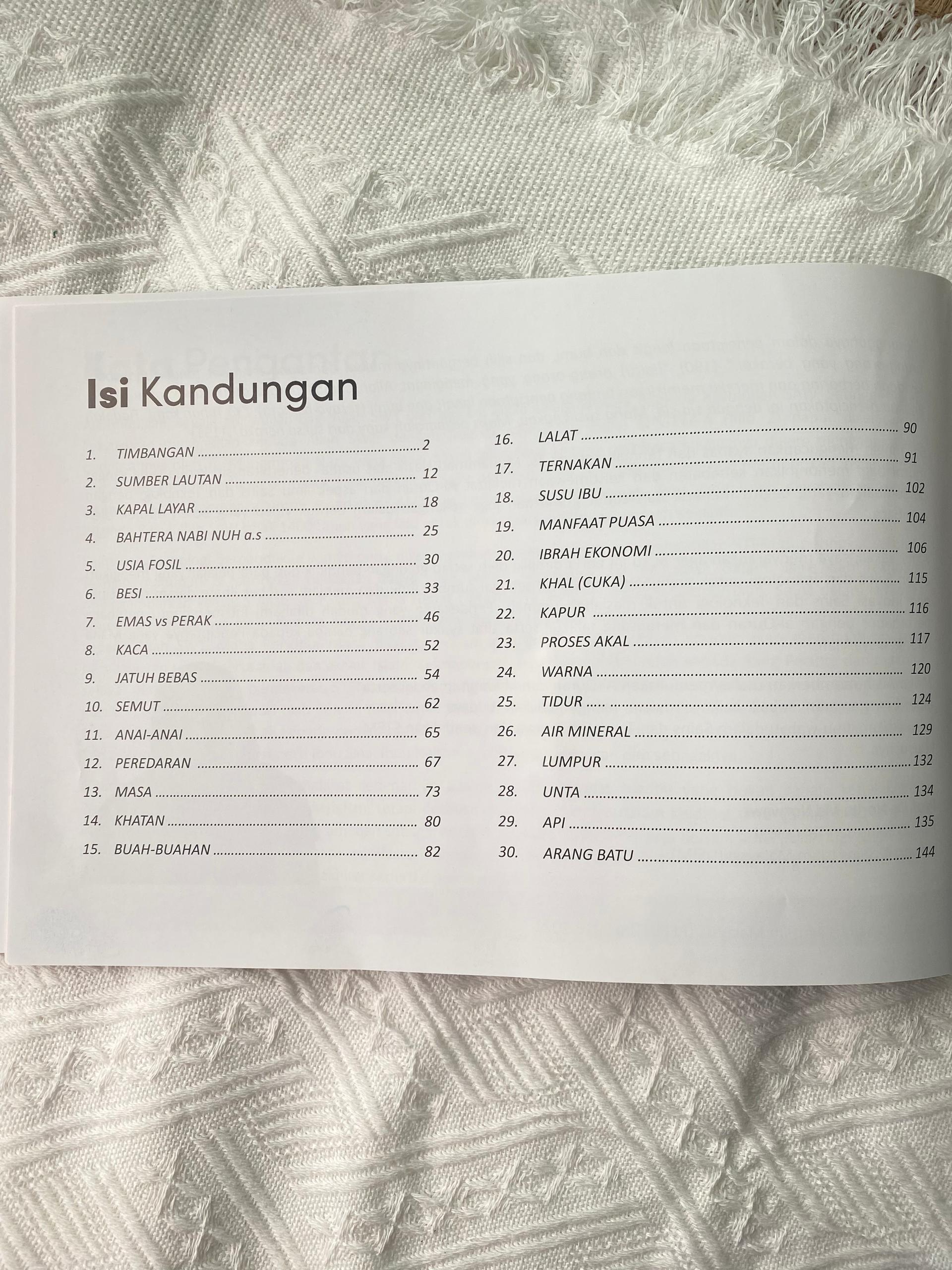 Buku Menerokai Rahsia STEM Dalam Al Quran Jilid 2