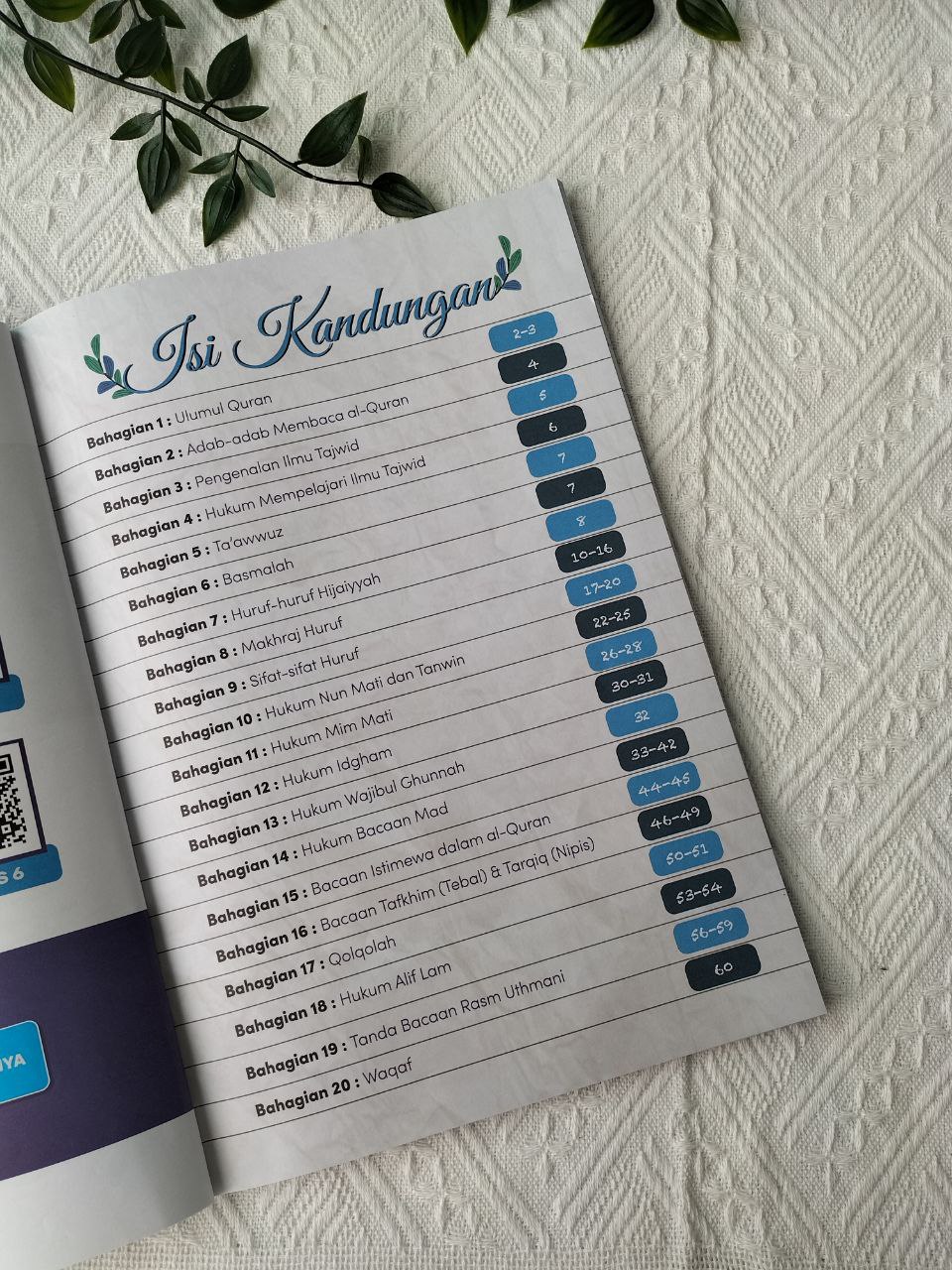 Buku Nota Lengkap Mudahnya Belajar Ilmu Tajwid