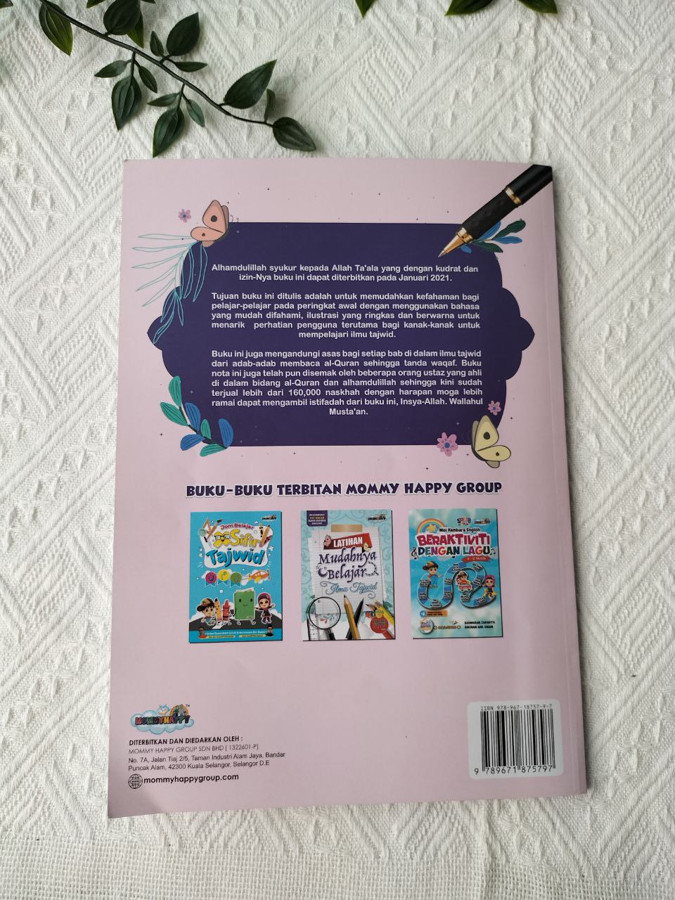 Buku Nota Lengkap Mudahnya Belajar Ilmu Tajwid