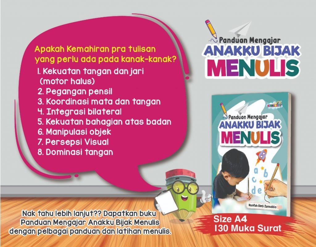 Buku Panduan Mengajar Anakku Bijak Menulis