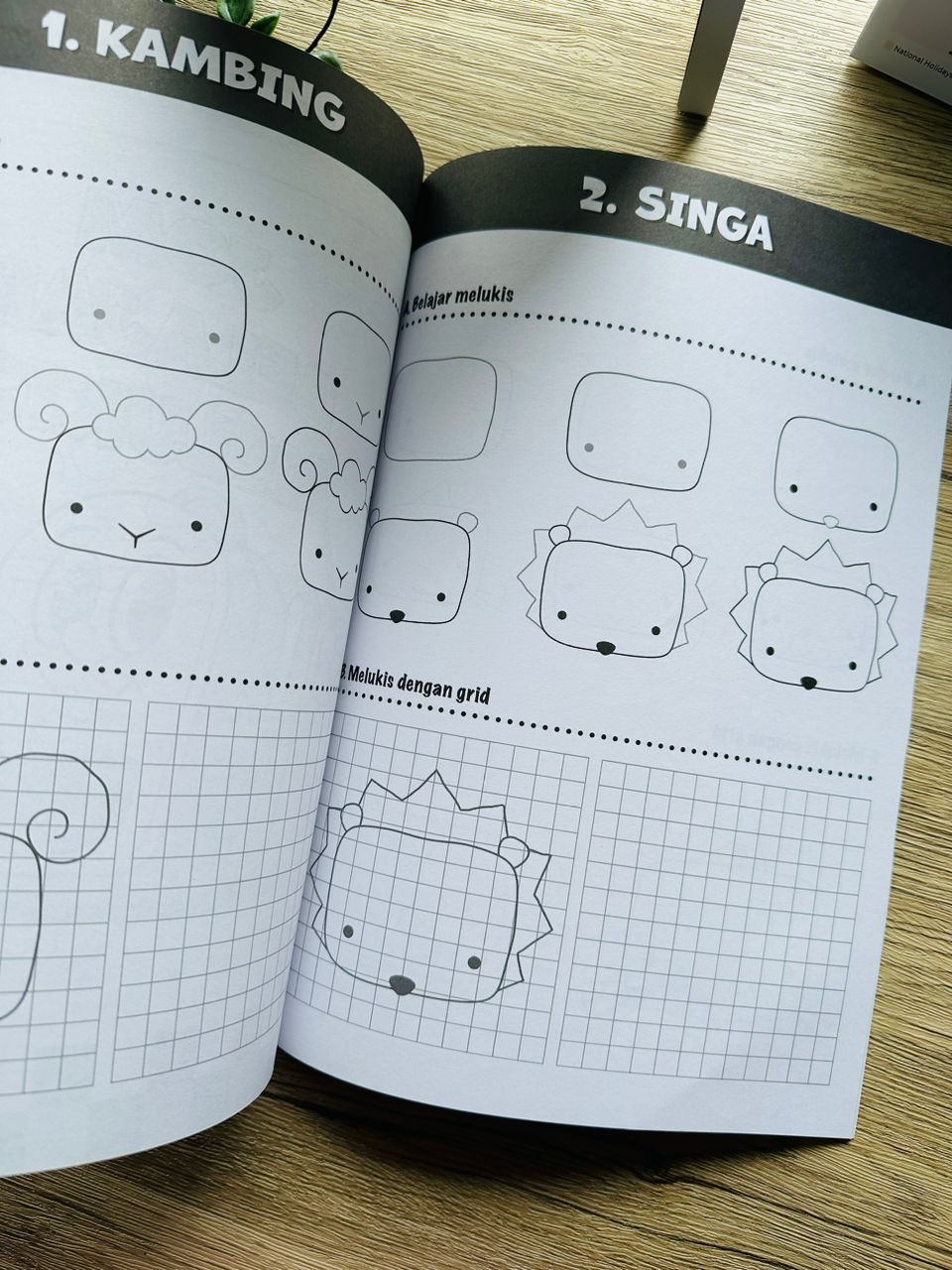 Buku Cari Objek Tersorok,Cari Beza Dan Jom Lukis
