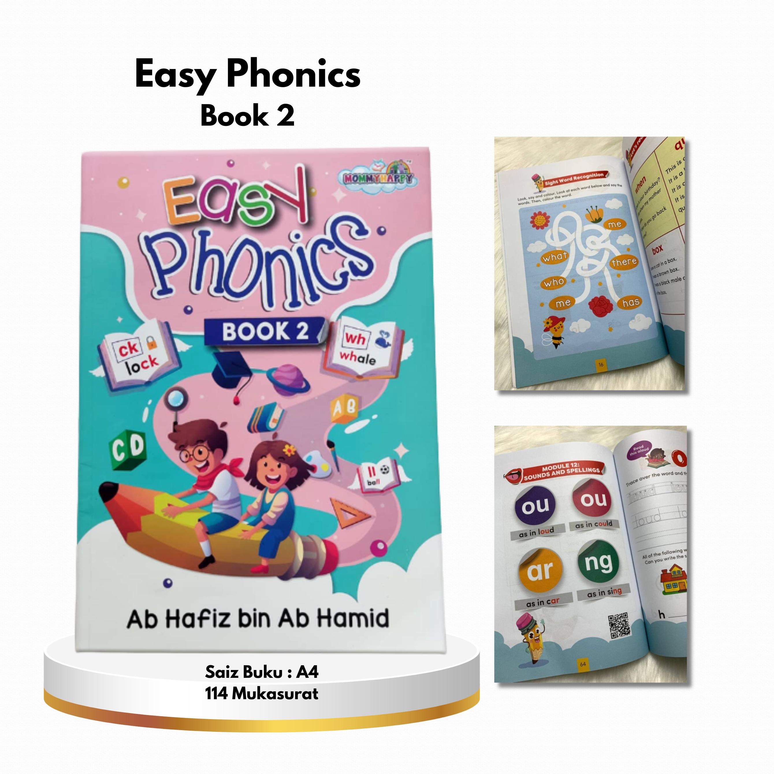 Buku - Easy Phonics Book 1 & 2