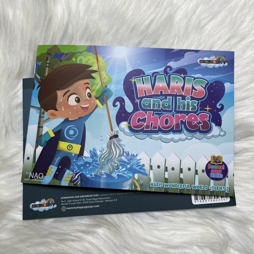 Book Haris And His  Chores - Story Book & Activity