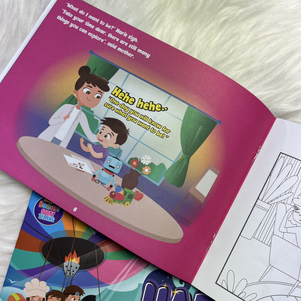 Book Haris And His Ambition - Story Book & Activity ( Series 1 )