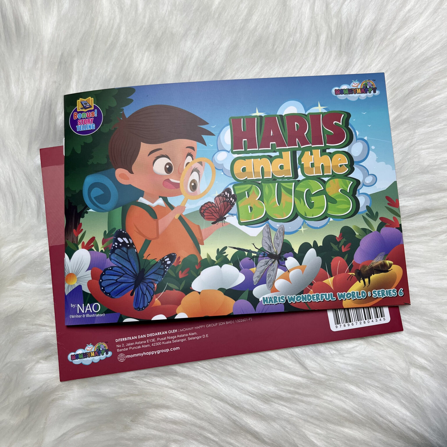 Book Haris [And The Bugs] Story Book & Activity ( Series 6 )