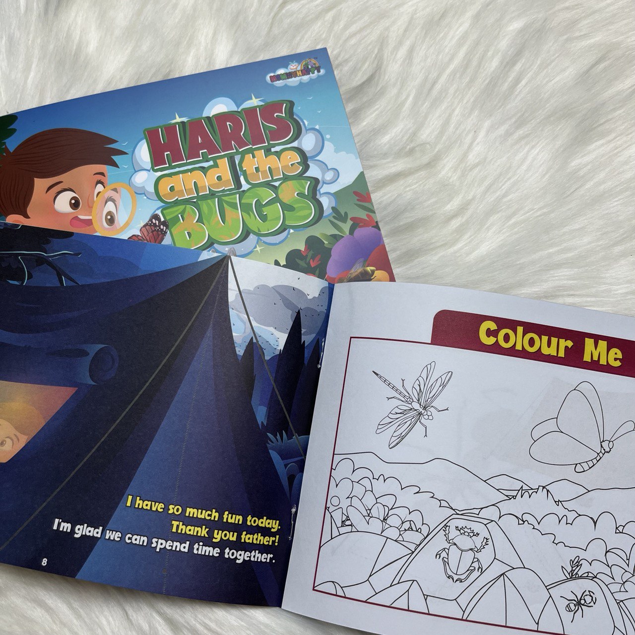 Book Haris [And The Bugs] Story Book & Activity ( Series 6 )