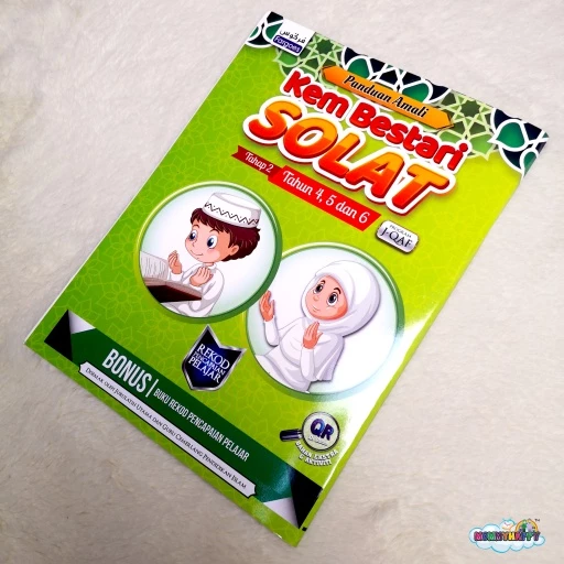 Buku Kem Bestari Solat Tahun 4 5 & 6 (HIJAU)
