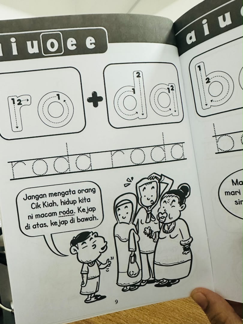 Buku Komik Suku Kata Siri 1