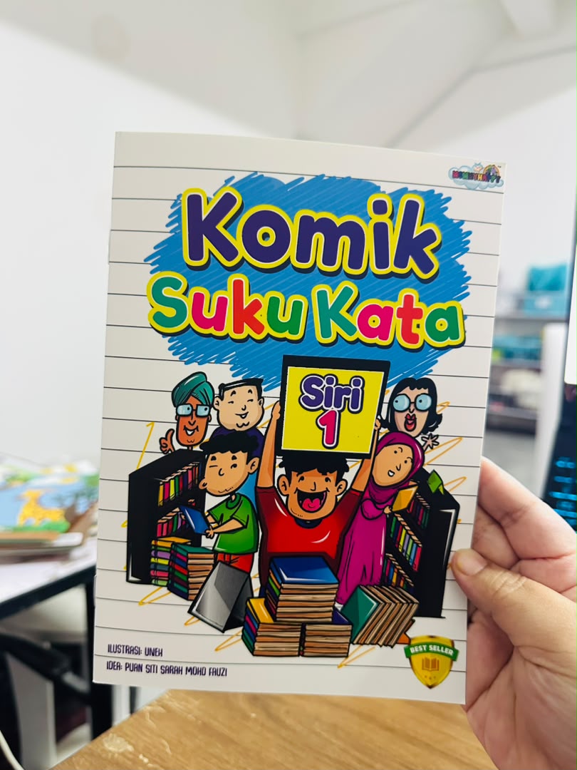 Buku Komik Suku Kata Siri 1