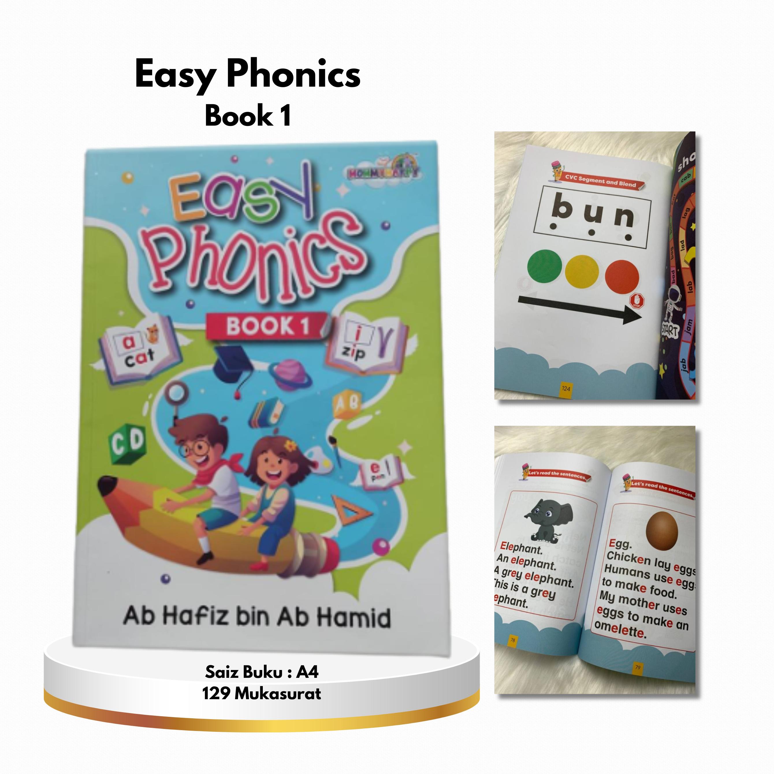 Buku - Easy Phonics Book 1 & 2