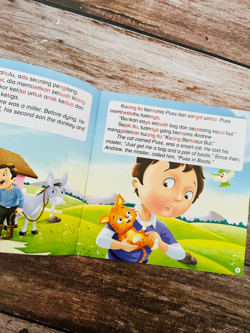 Buku Cerita Anakku - Kucing Berkasut But