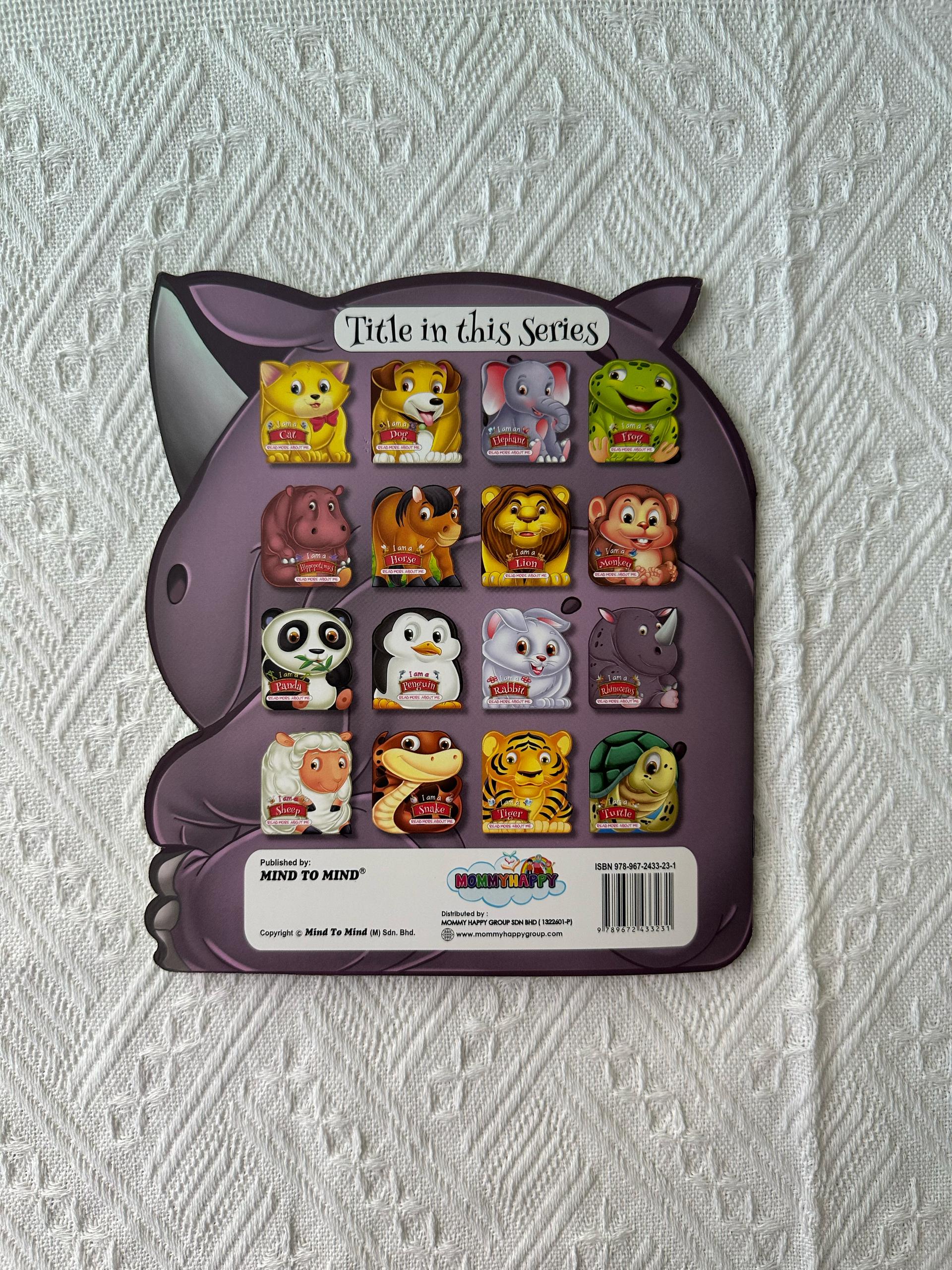 Buku I Am a Rhinoceros : Animal Story Book