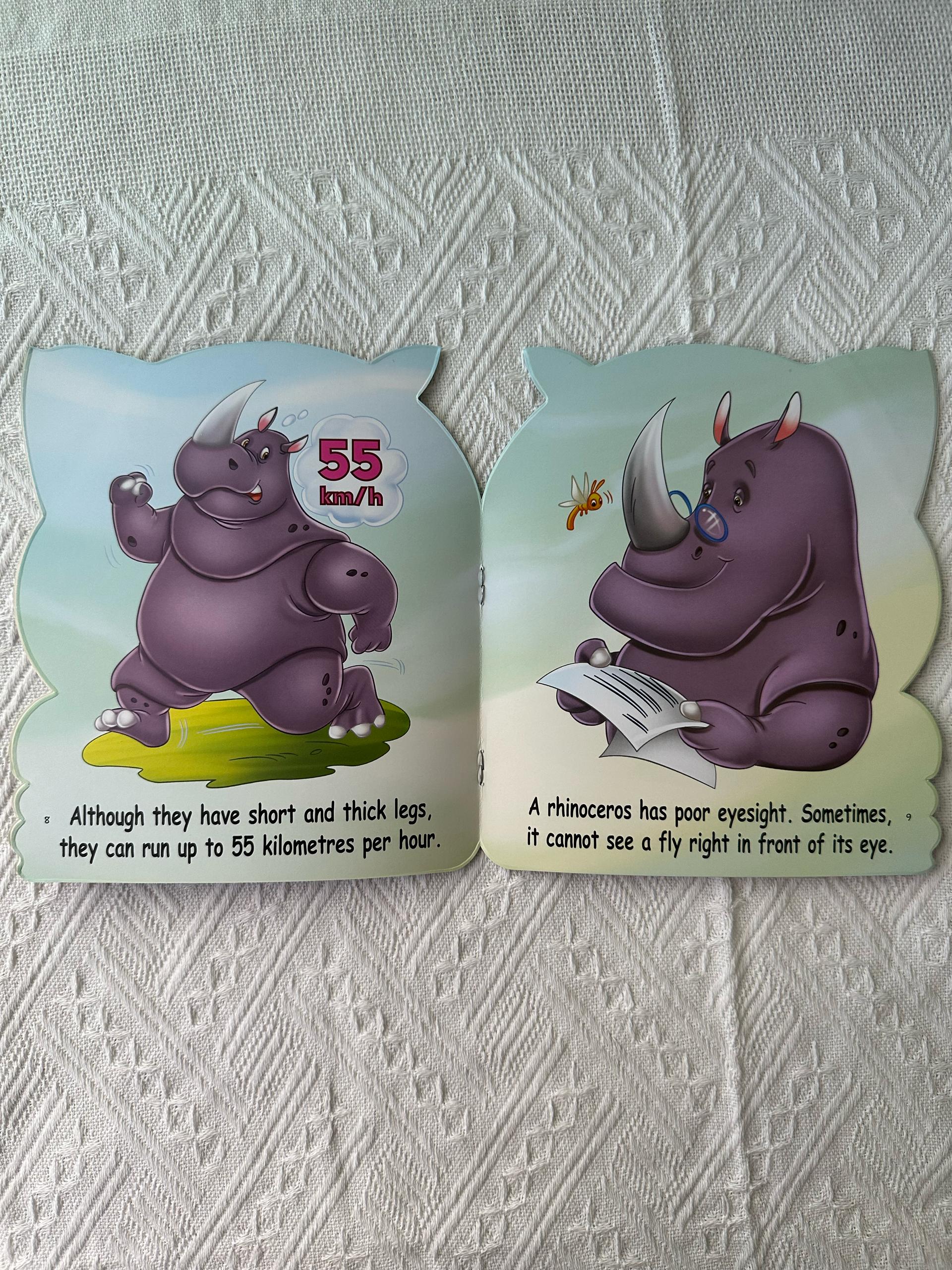 Buku I Am a Rhinoceros : Animal Story Book