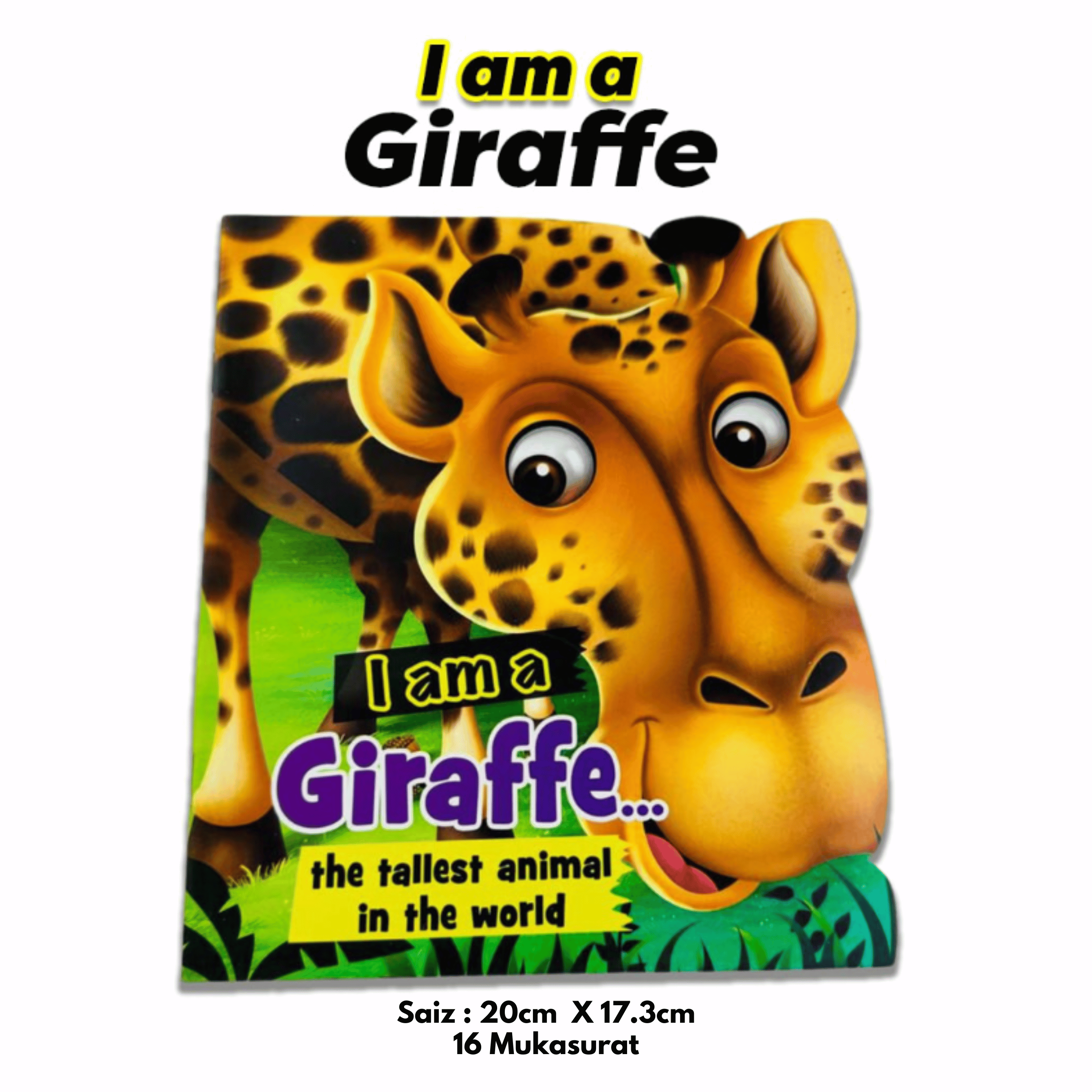 Buku I Am a Giraffe : Animal Story Book