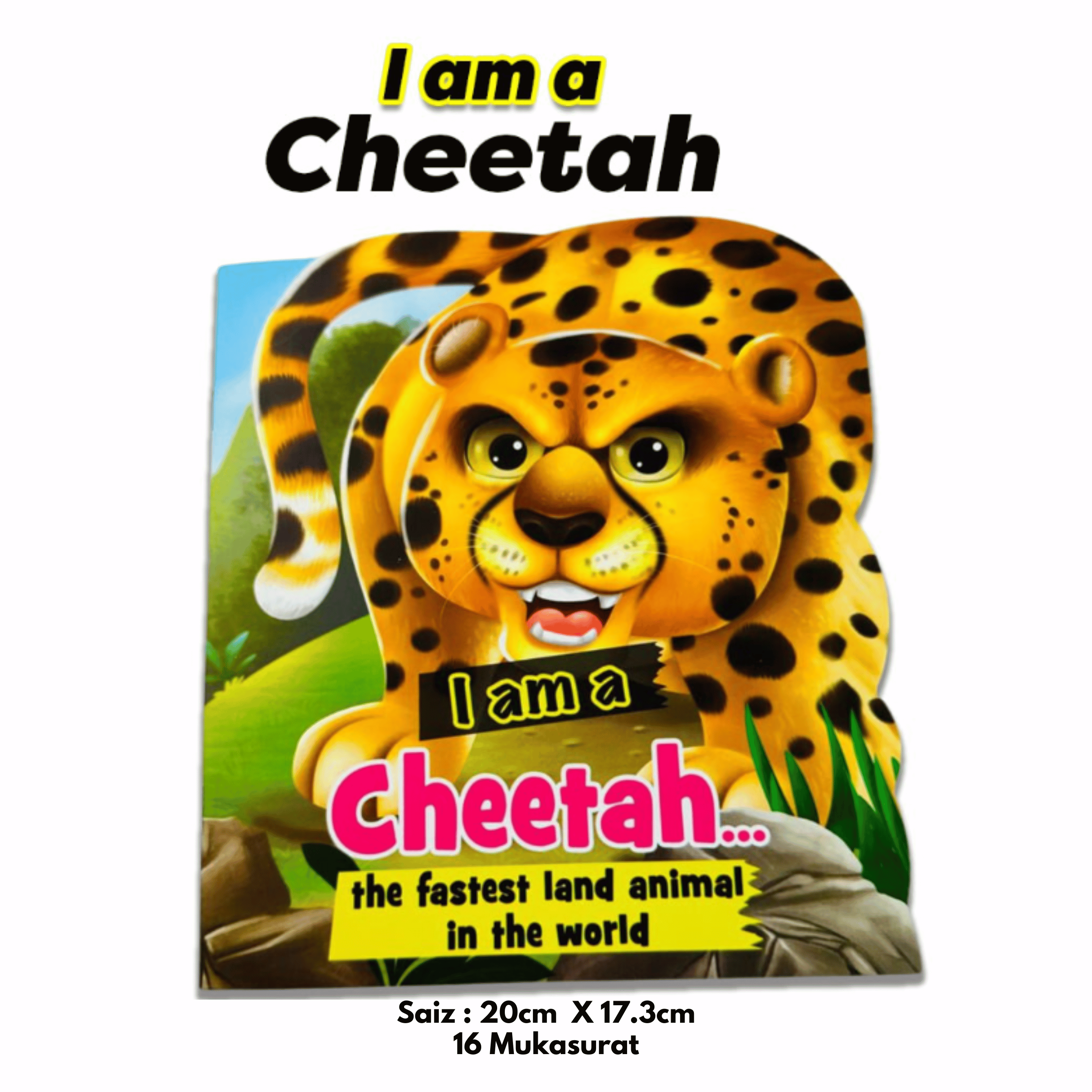Buku I Am a Cheetah : Animal Story Book