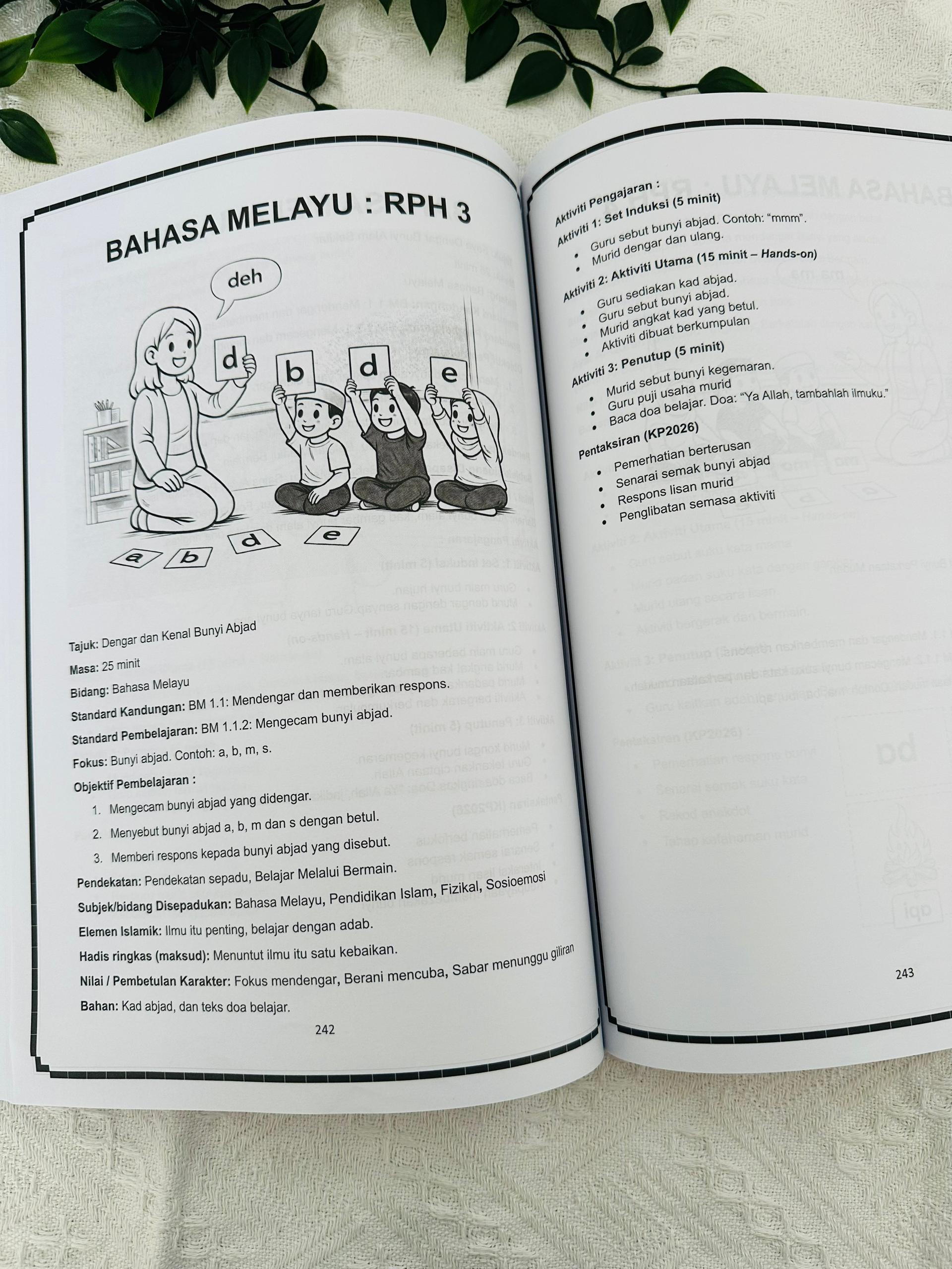 Buku Rancangan Pengajaran Harian Prasekolah Tadika  : Berdasarkan KP 2026 Oleh Dr Mahani