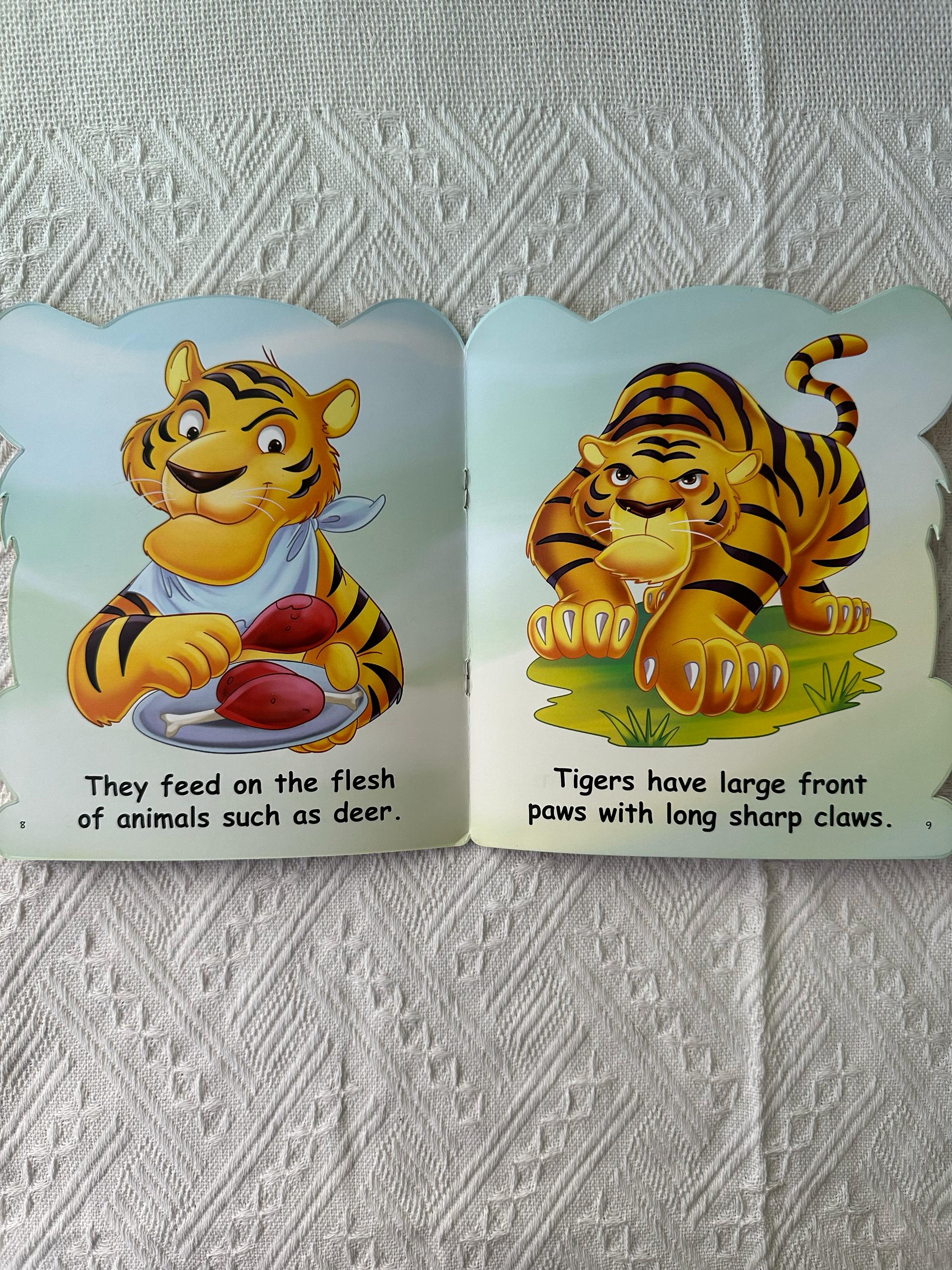 Buku I Am a Tiger : Animal Story Book