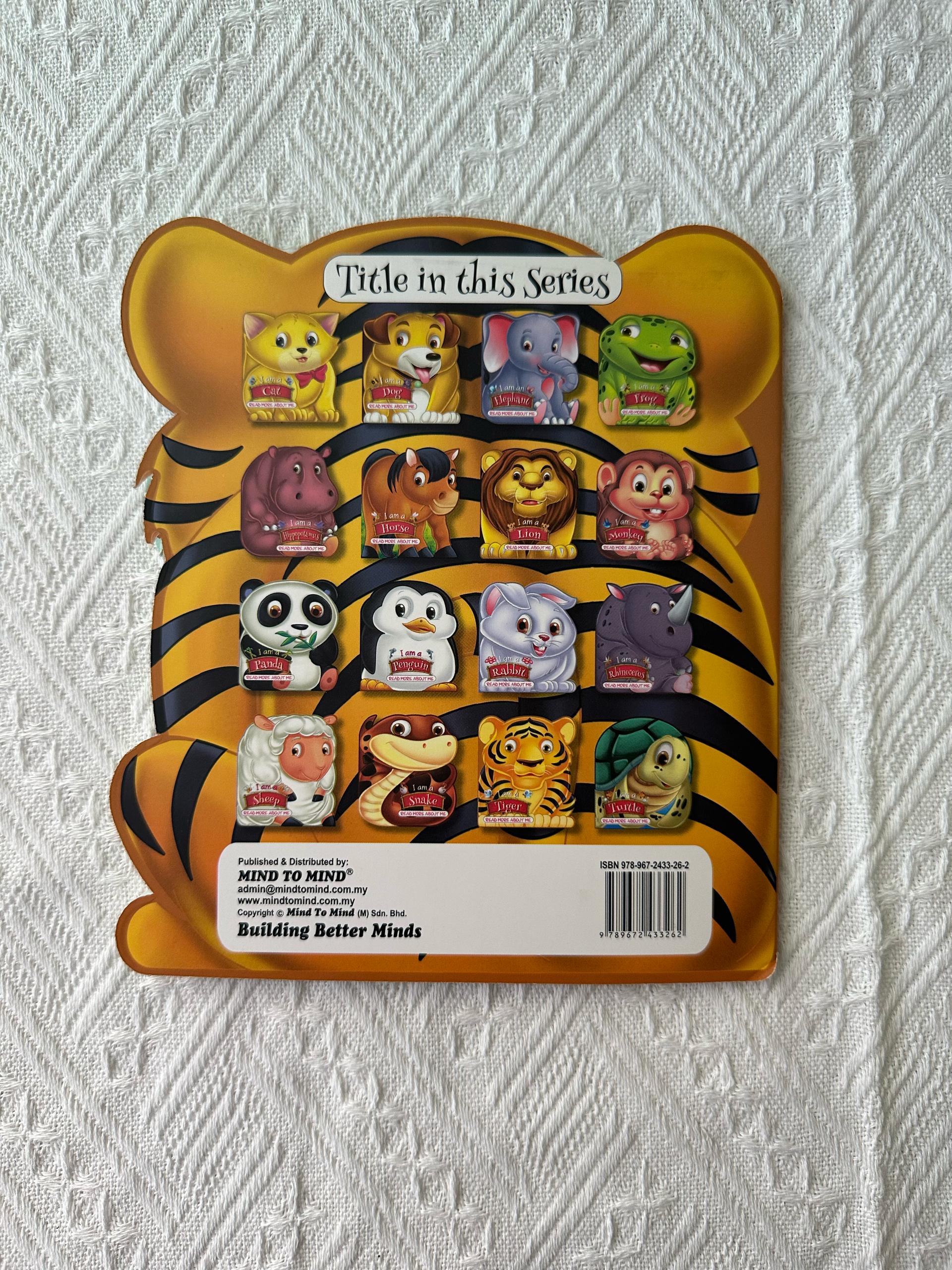 Buku I Am a Tiger : Animal Story Book
