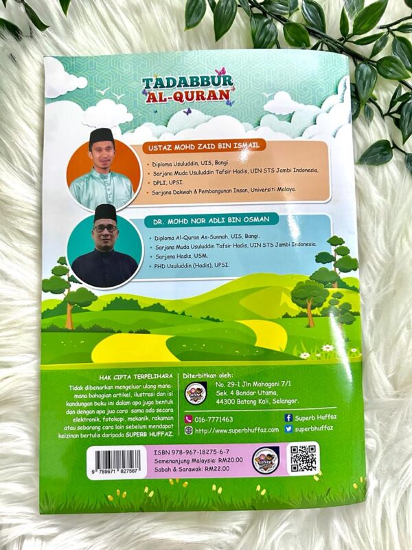 Buku Tadabbur Surah Pilihan Superb Huffaz Siri 3 (Turquoise)