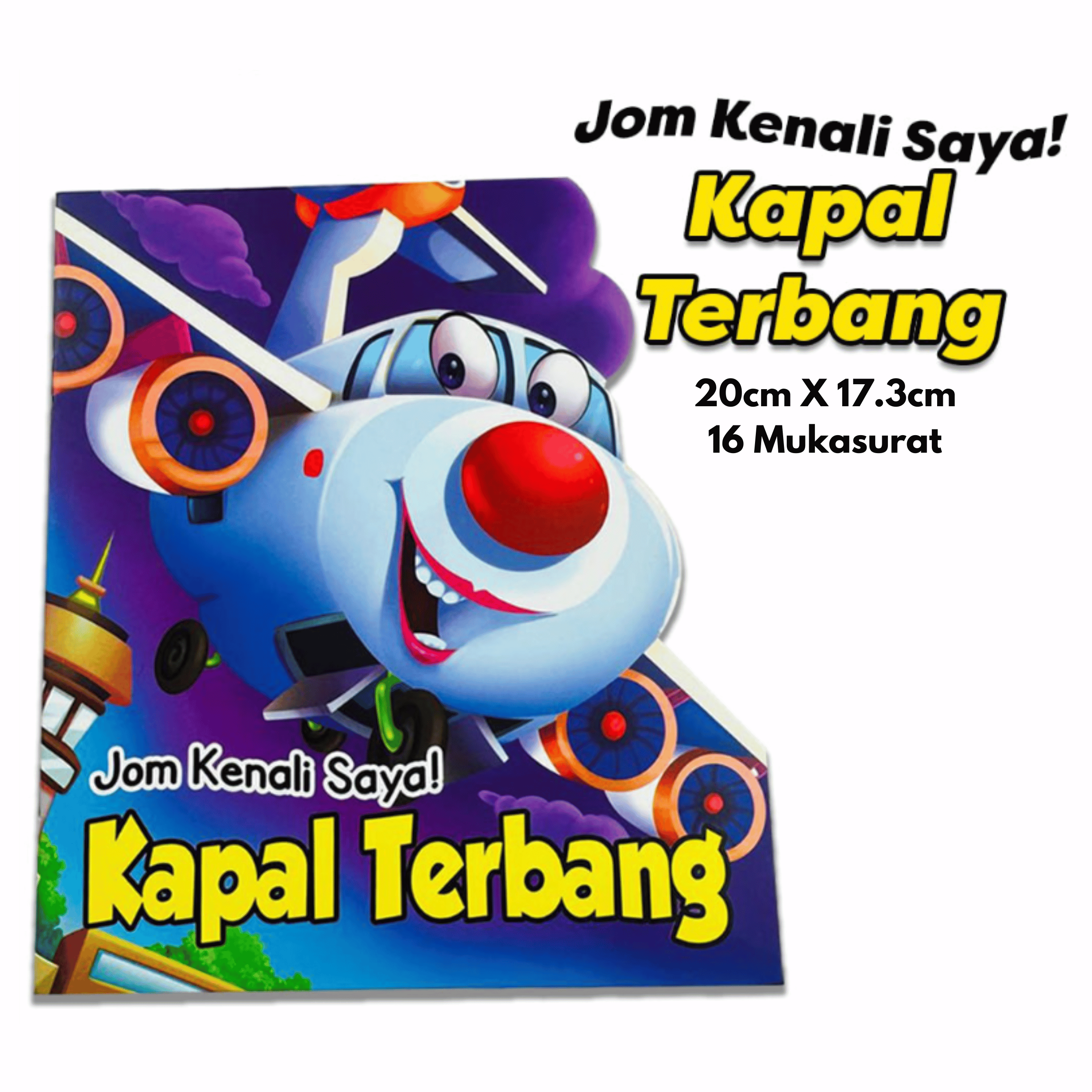 Buku Jom Kenali Saya - Kapal Terbang