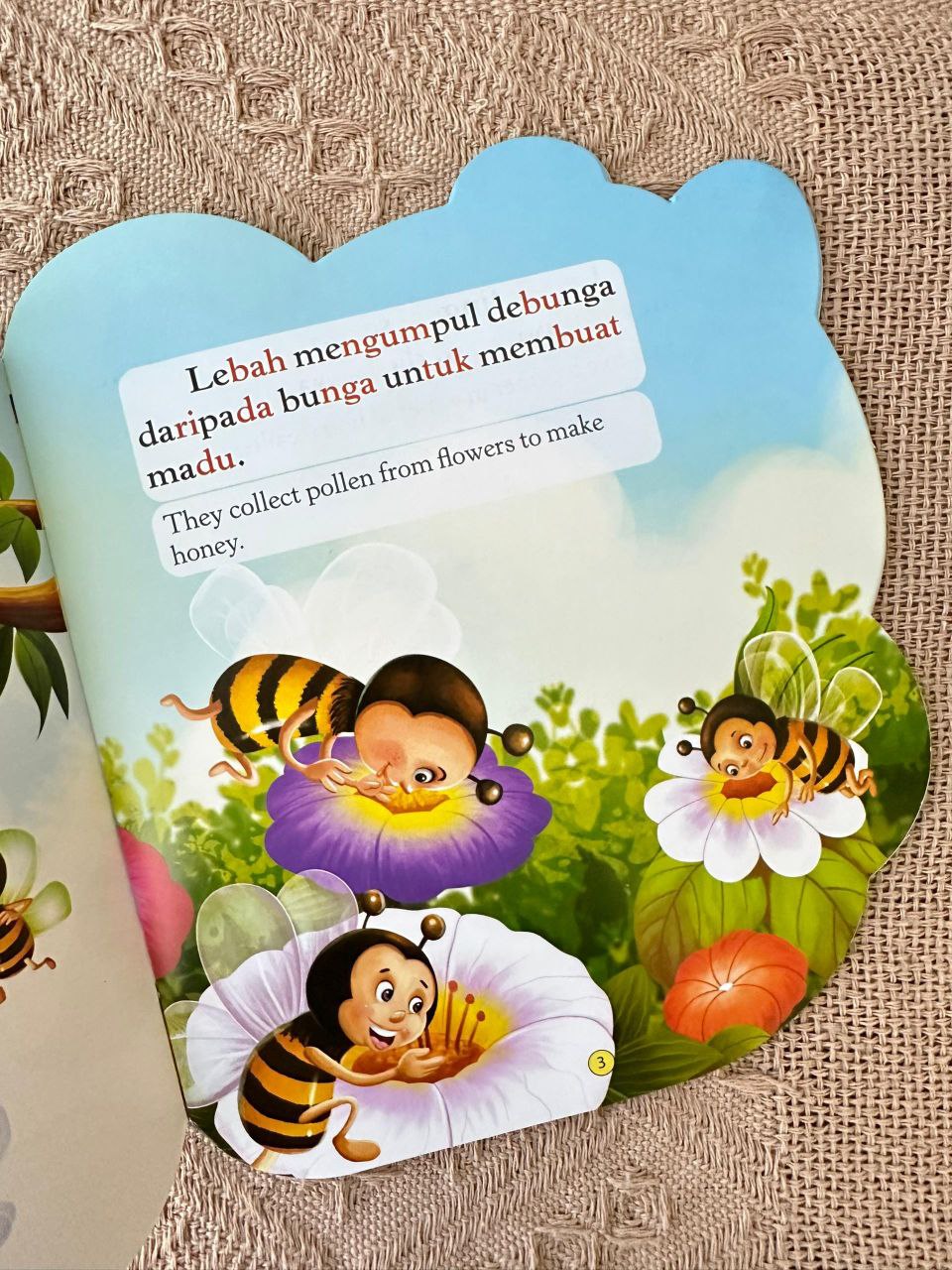Buku Jom Kenali Saya - Lebah (Bee)