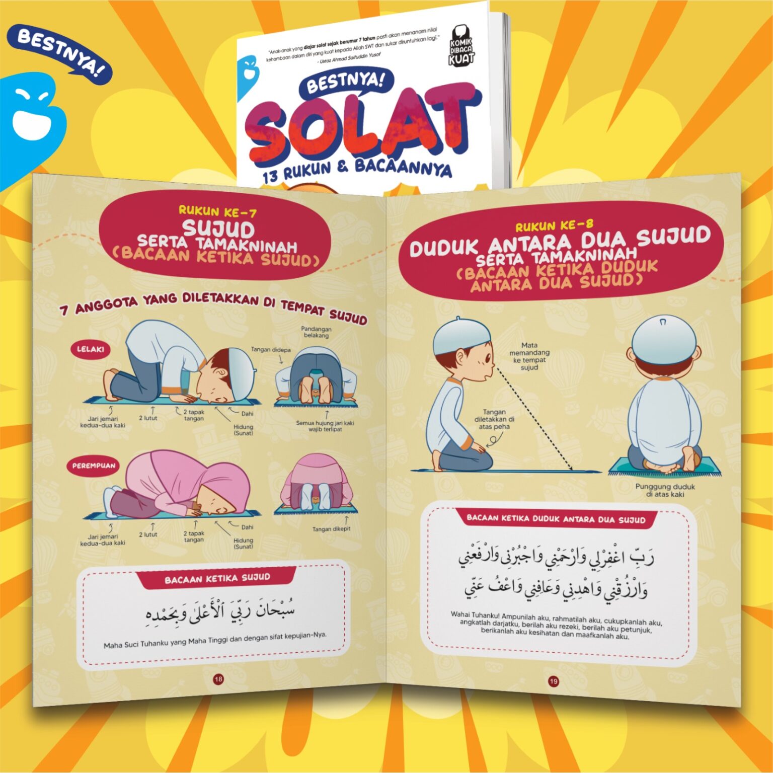Buku Komik Bestnya Solat
