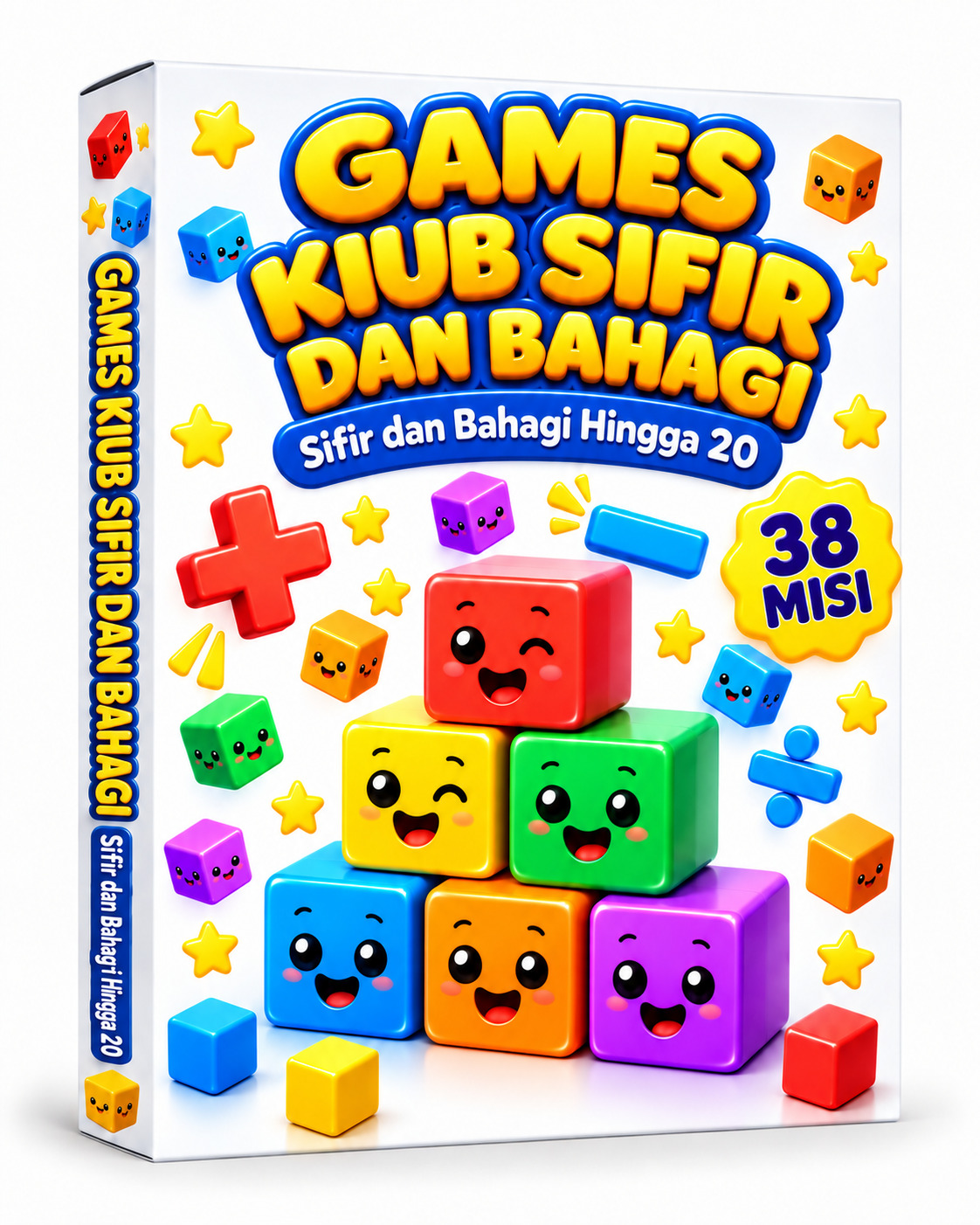 Games Kiub Sifir dan Bahagi 2 hingga 20 (Akses Lifetime)