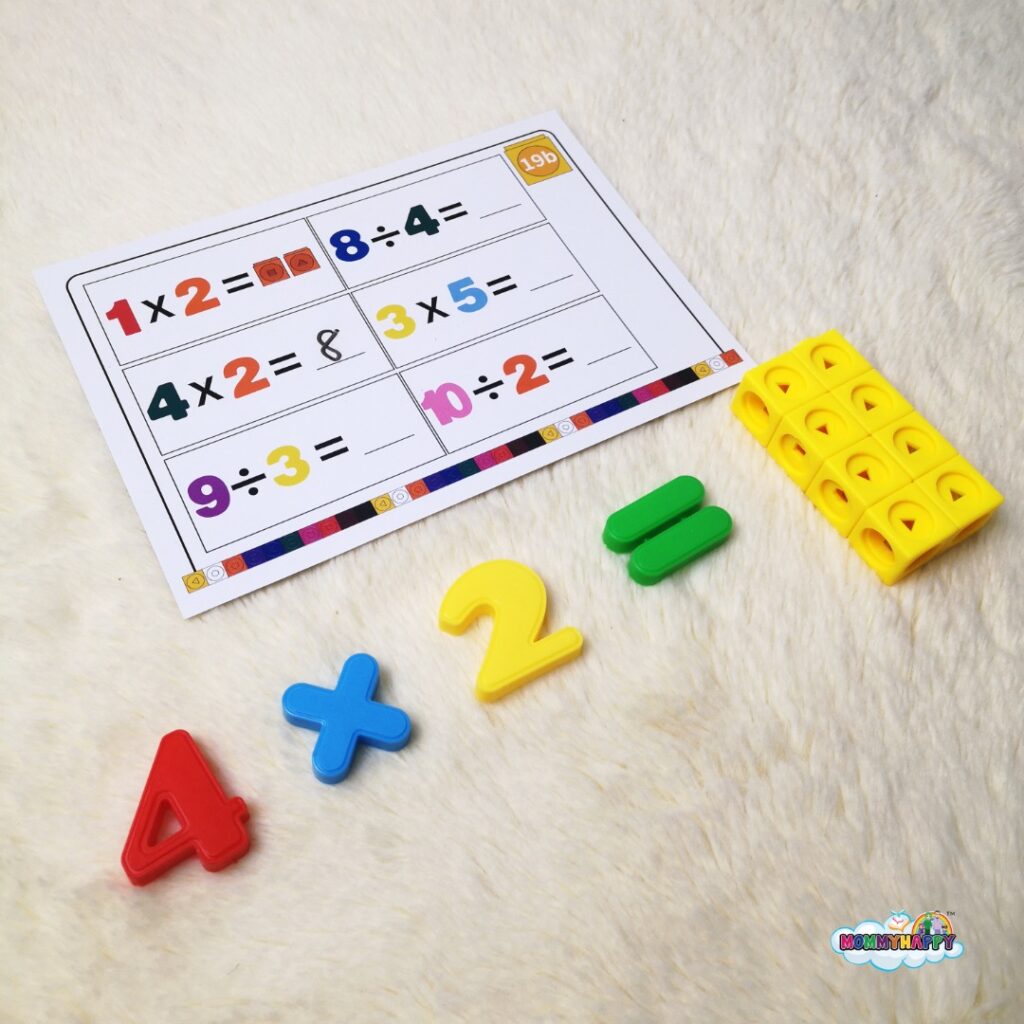 Math Link Cubes