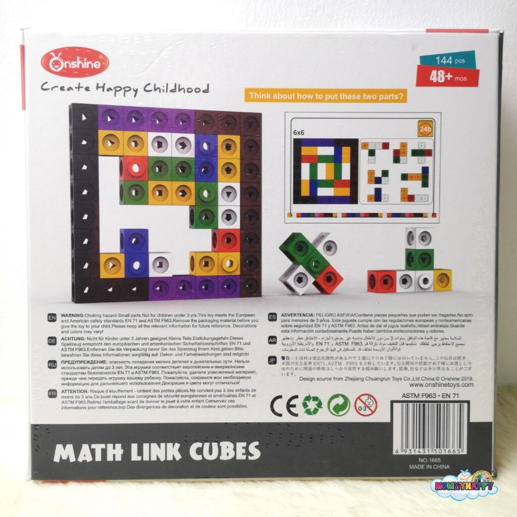 Math Link Cubes