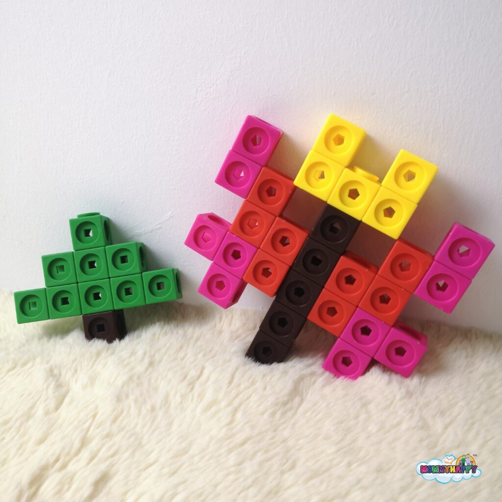 Math Link Cubes