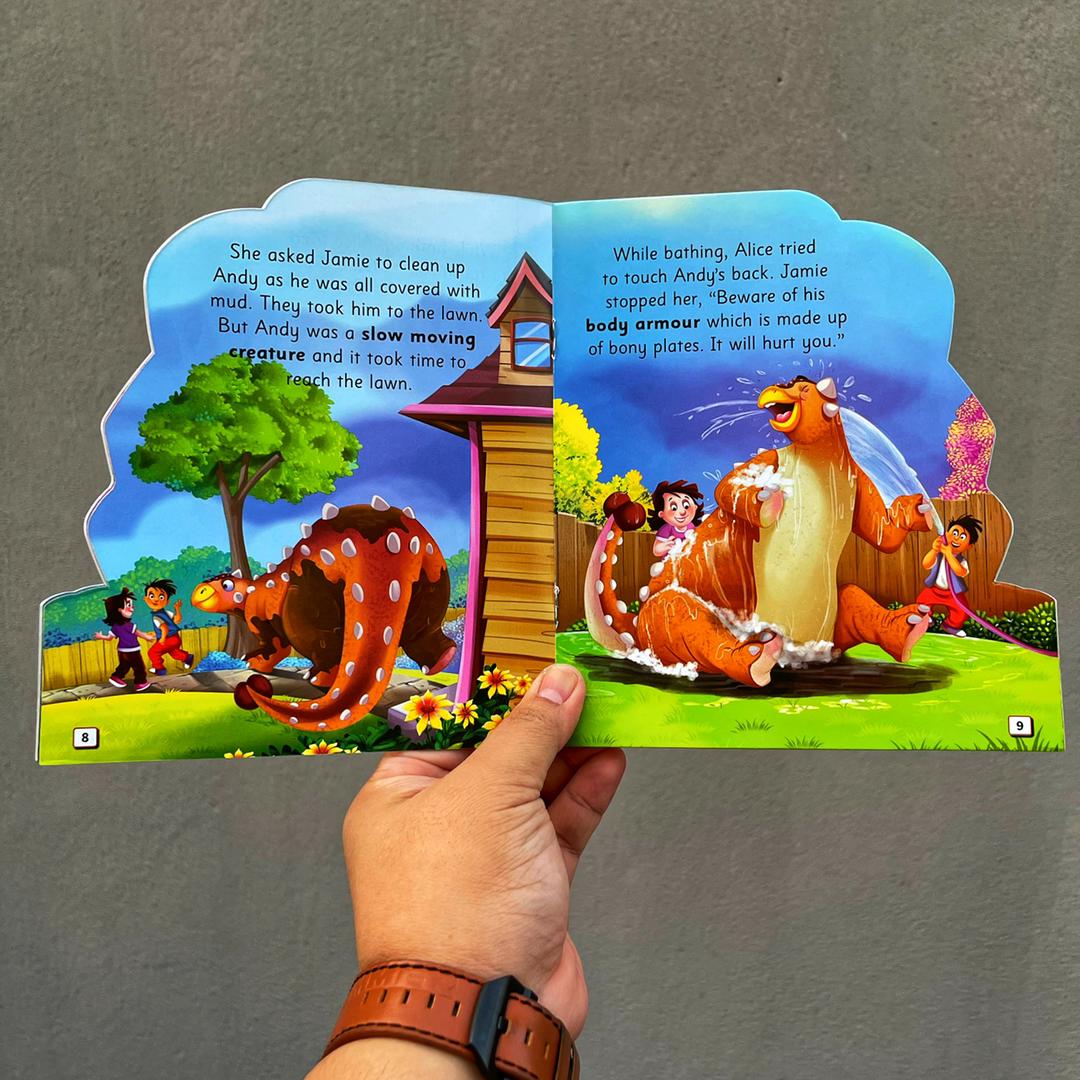 Buku All About Me : Ankylosaurus