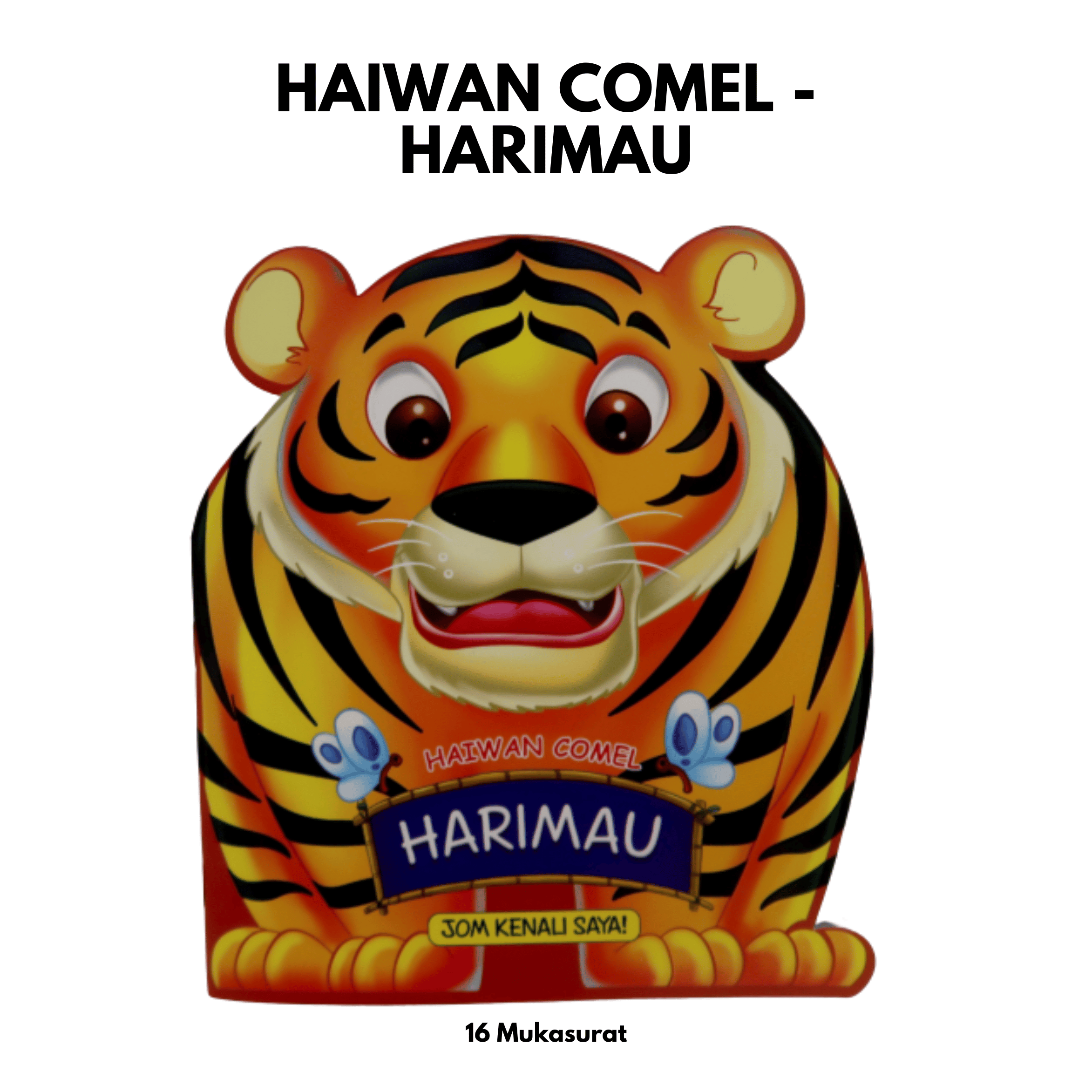 Buku Haiwan Comel - Harimau