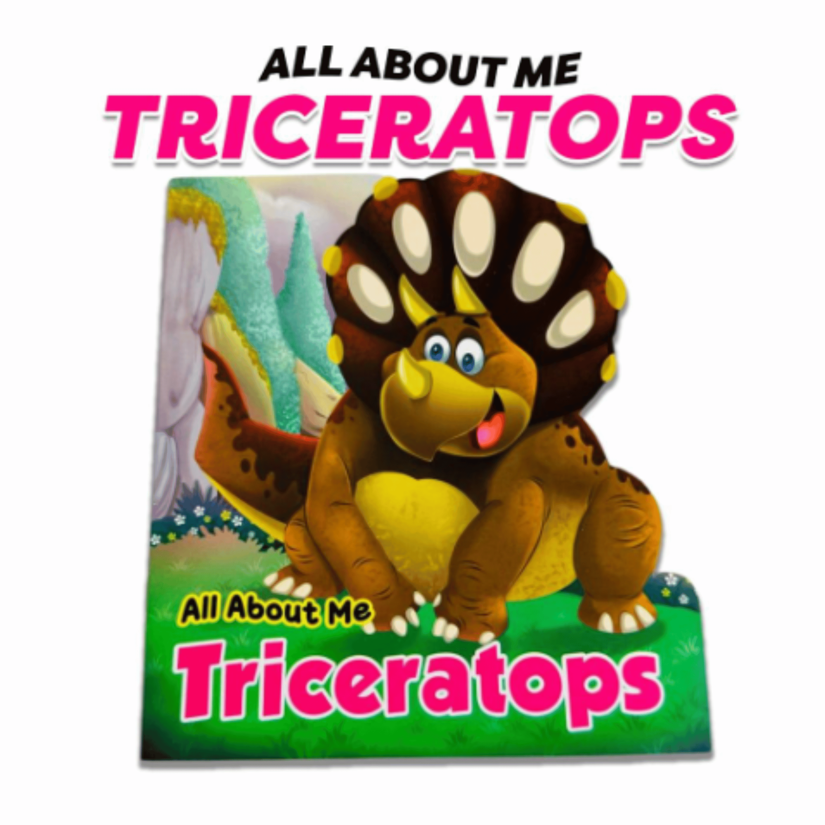 Buku All About Me : Triceratops