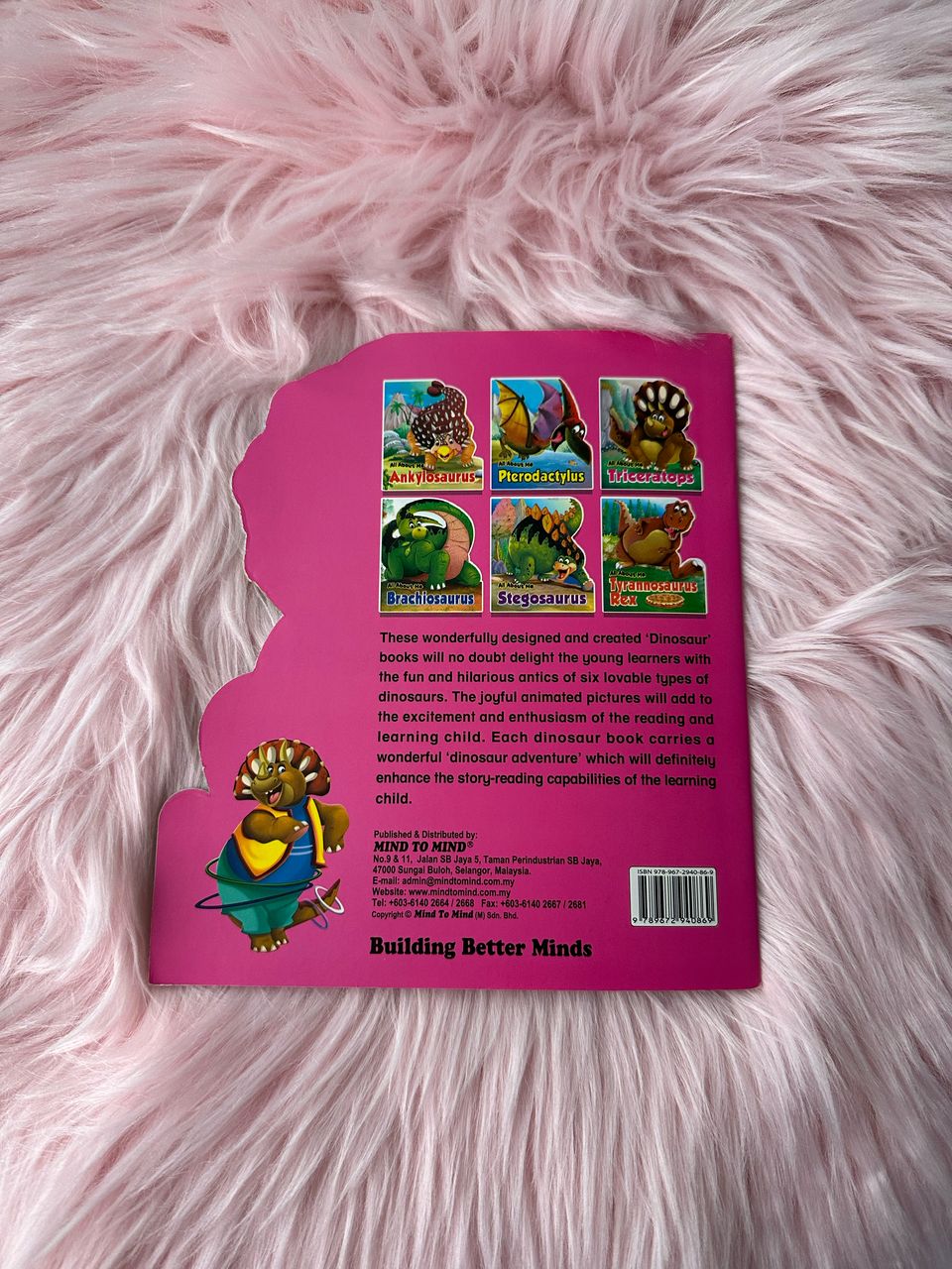 Buku All About Me : Triceratops