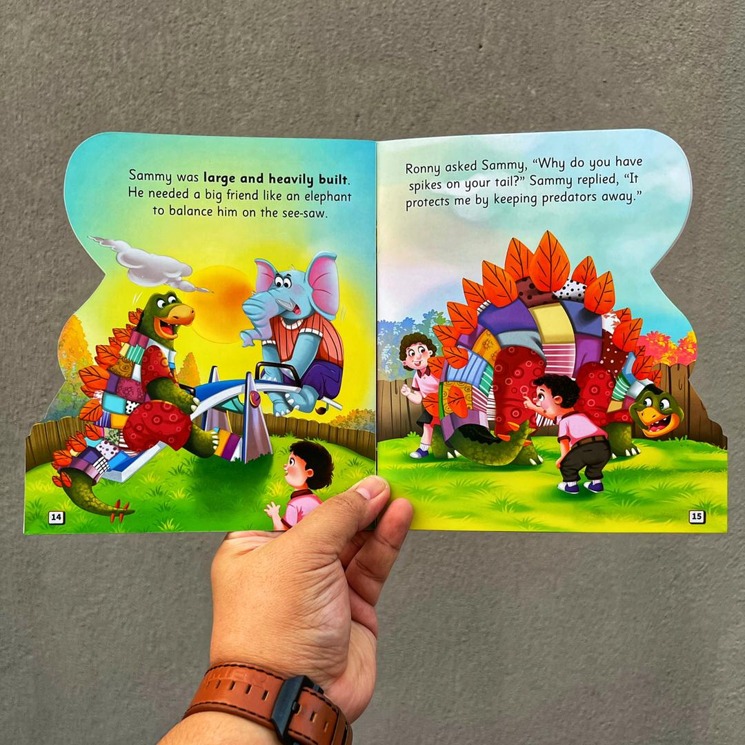 Buku All About Me : Stegosaurus