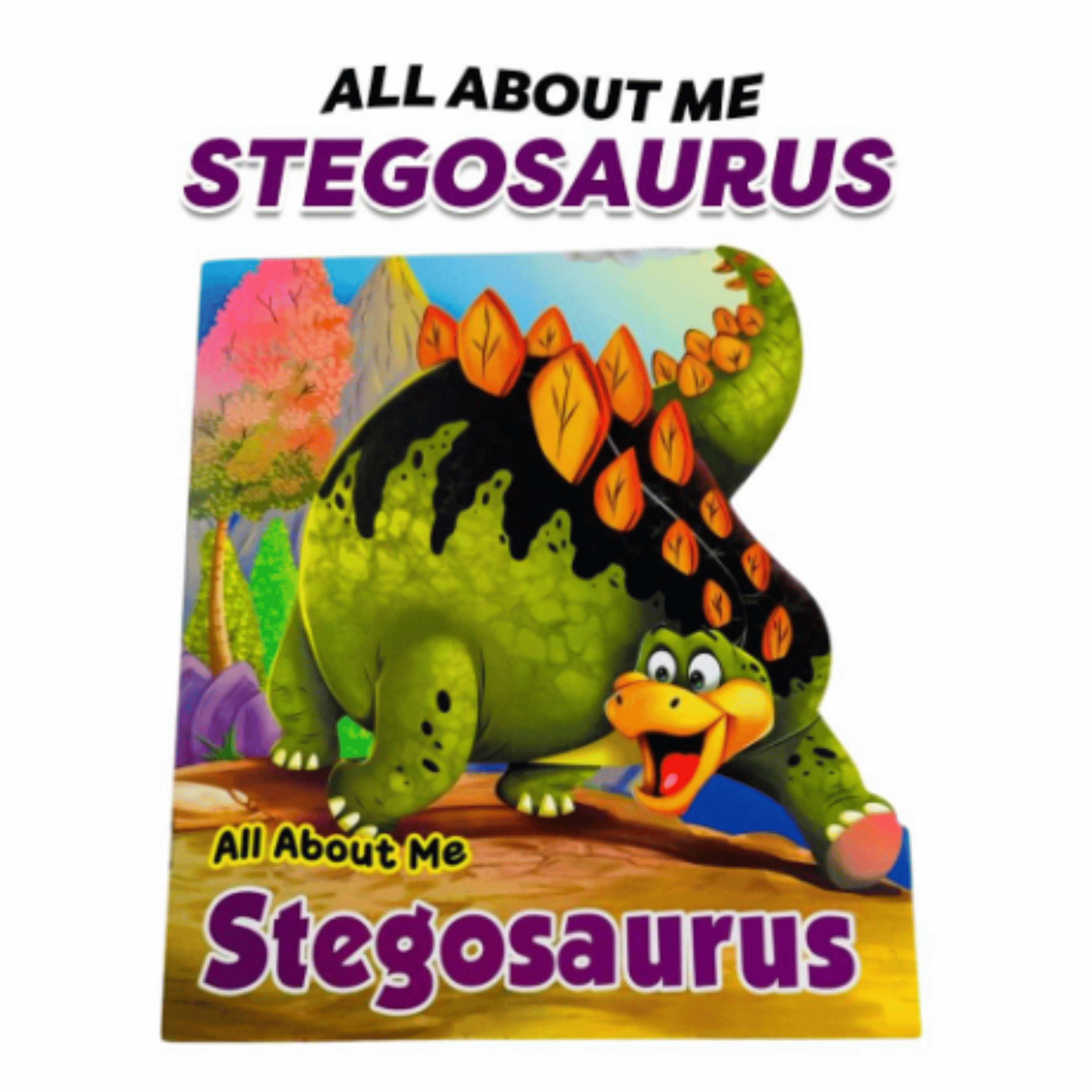 Buku All About Me : Stegosaurus