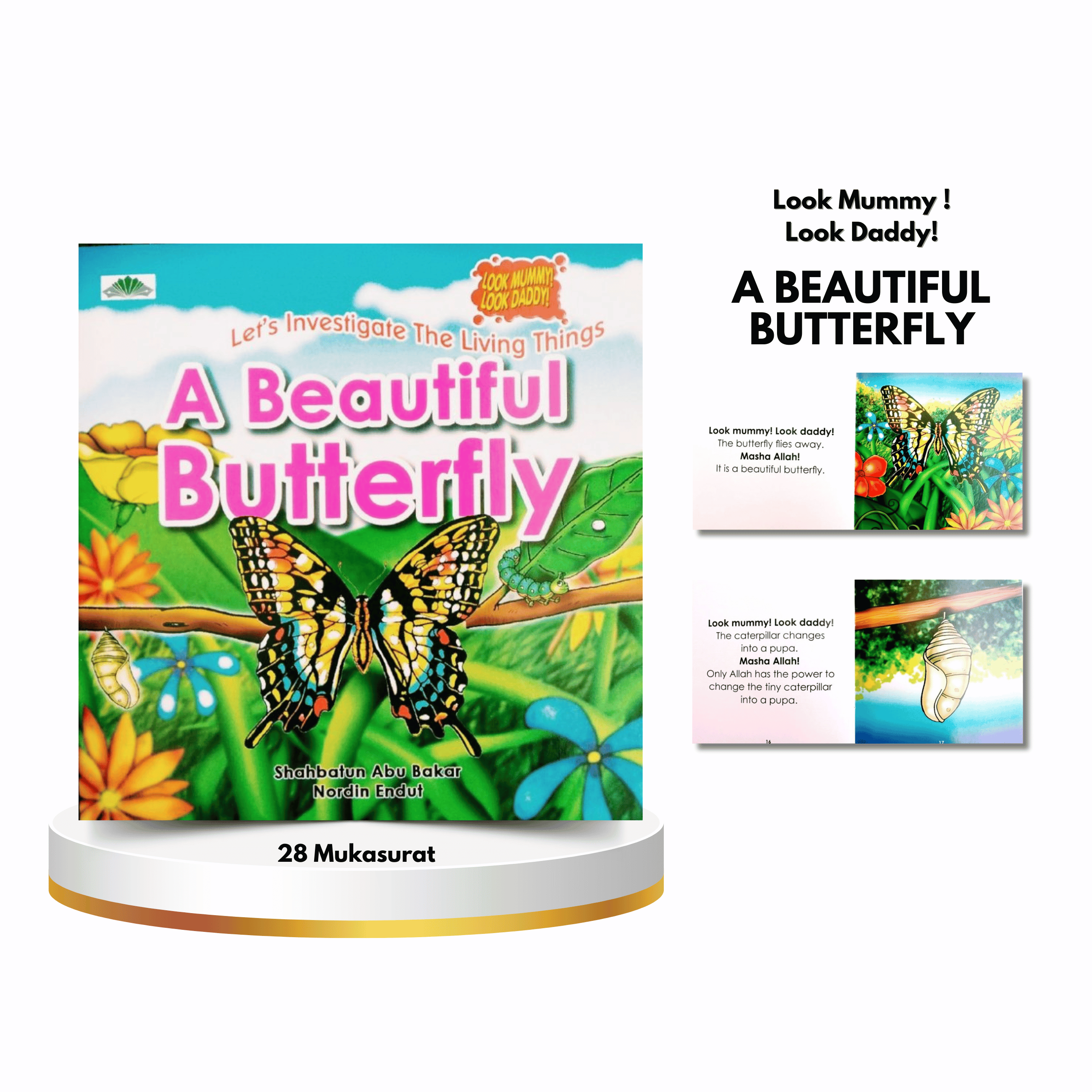 Story Book : A Beautiful Butterfly (Look Mommy, Look Daddy! Series)