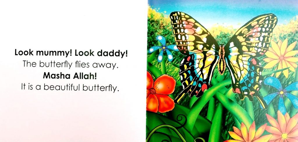 Story Book : A Beautiful Butterfly (Look Mommy, Look Daddy! Series)