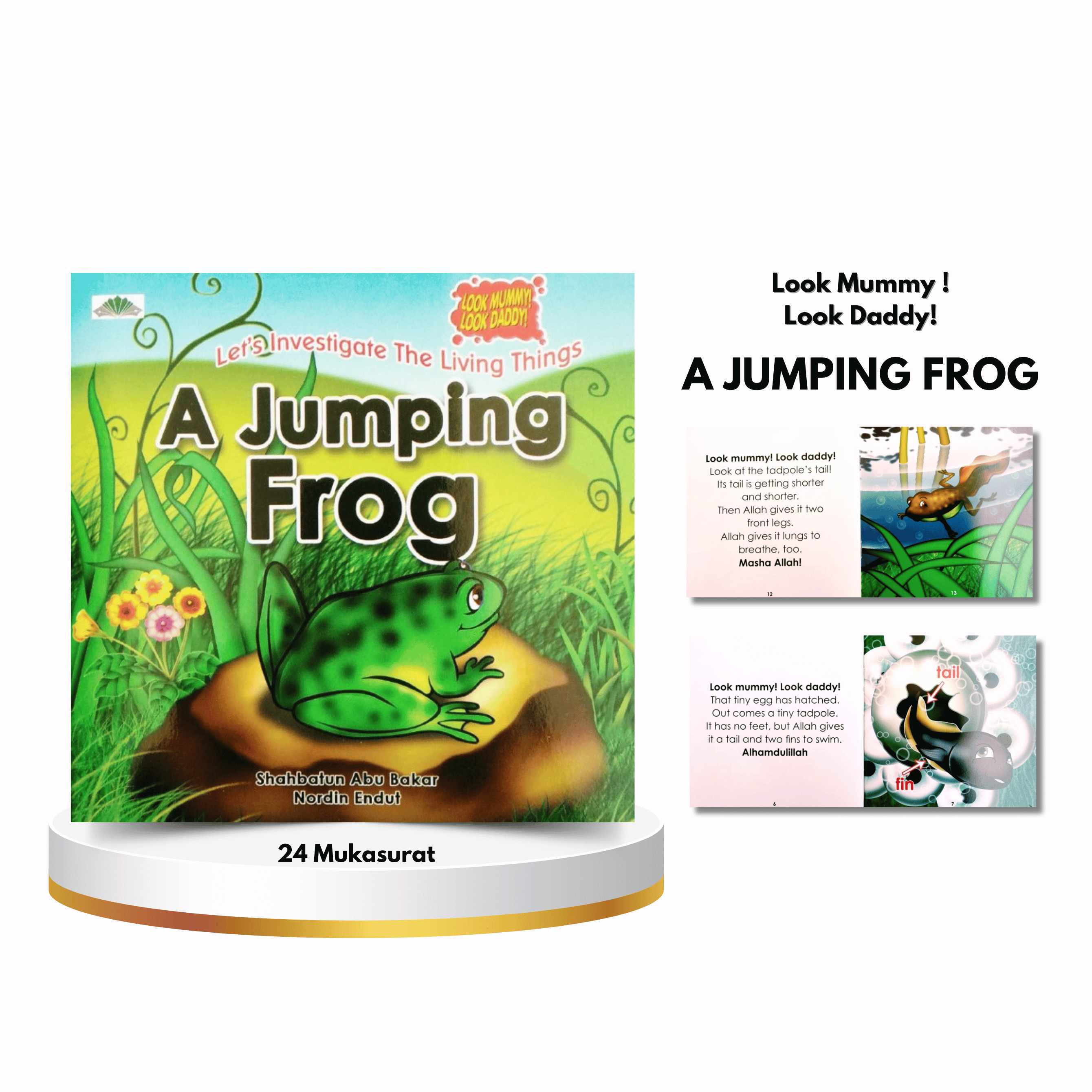Story Book : A Jumping Frog (Look Mommy, Look Daddy! Series)