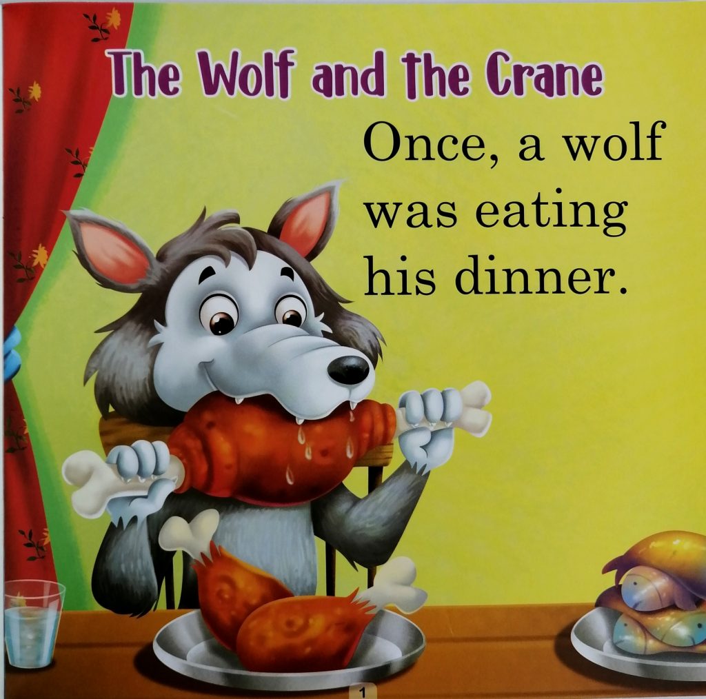 Buku The Wolf and The Crane