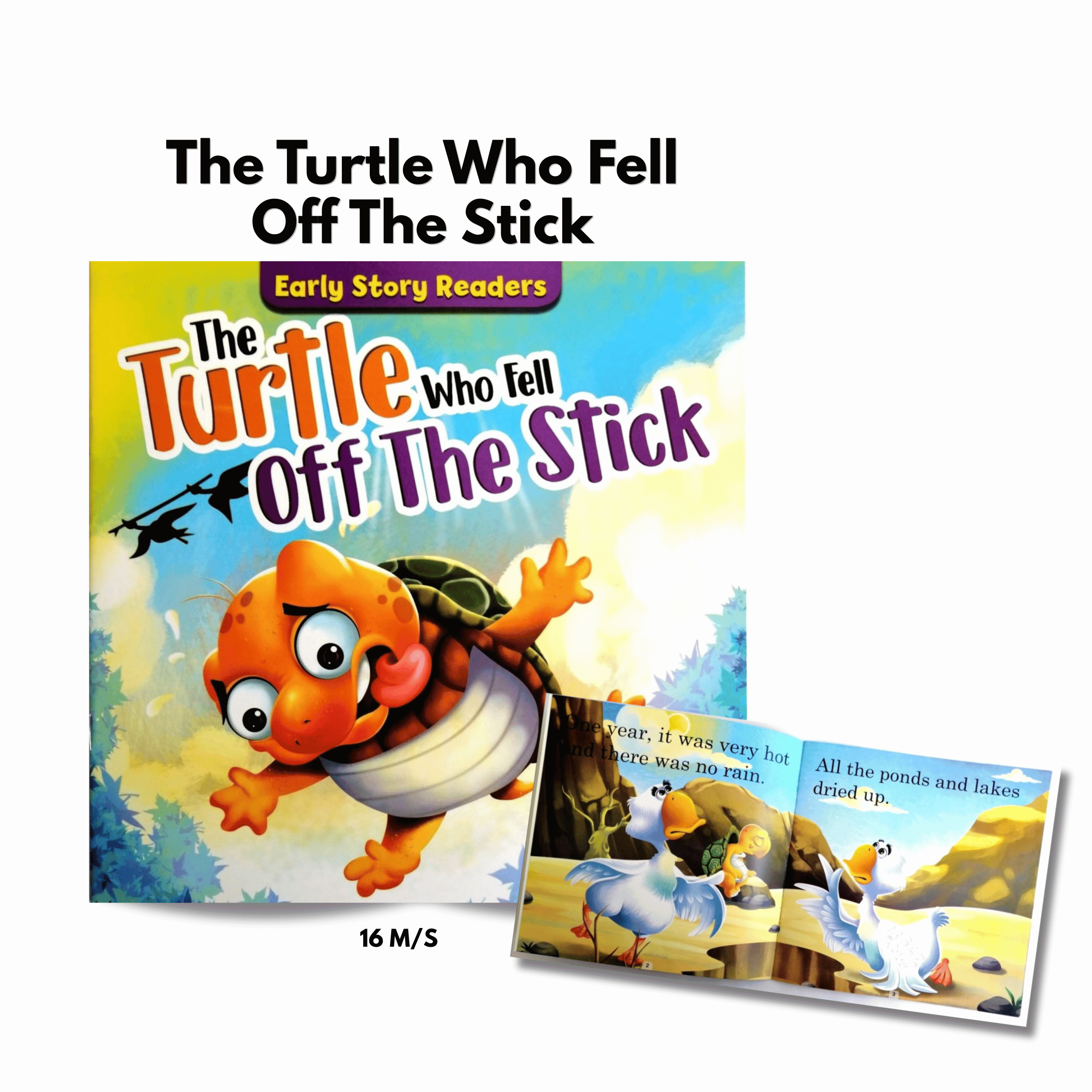 Buku The Turtle Who Fell Off The Stick