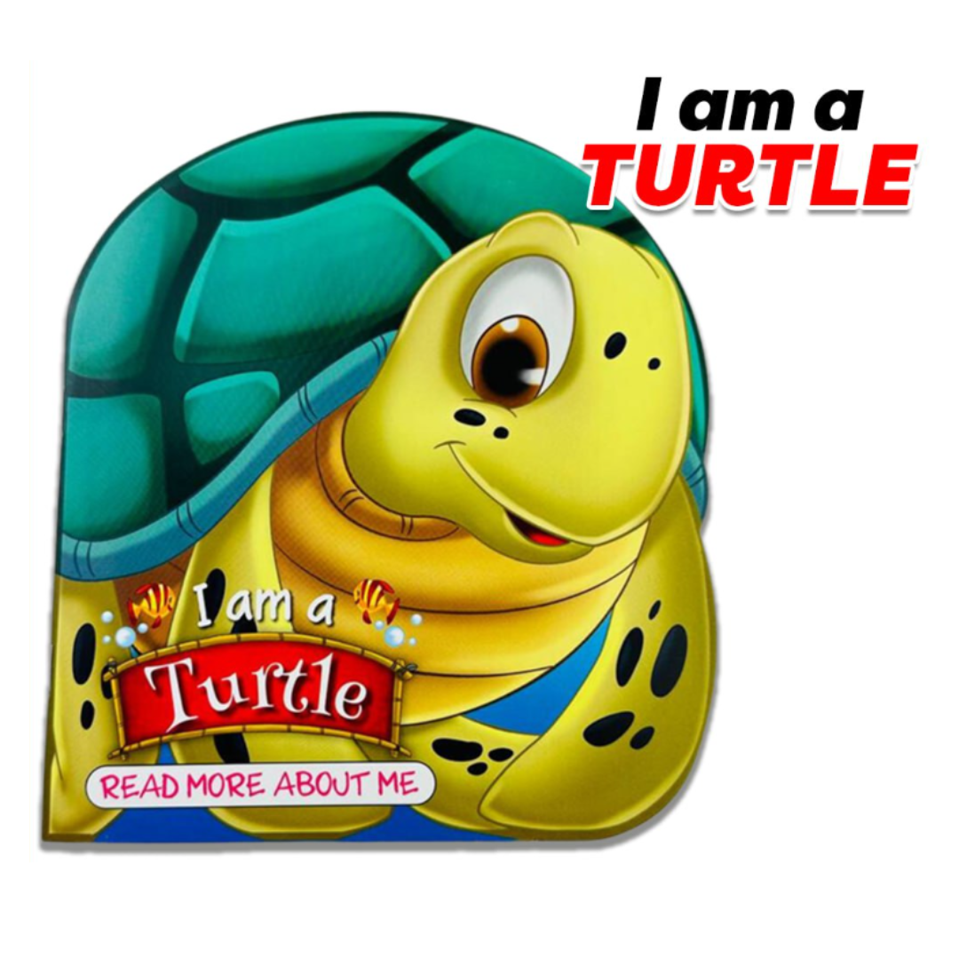 Buku I Am A Turtle : Animal Story Book