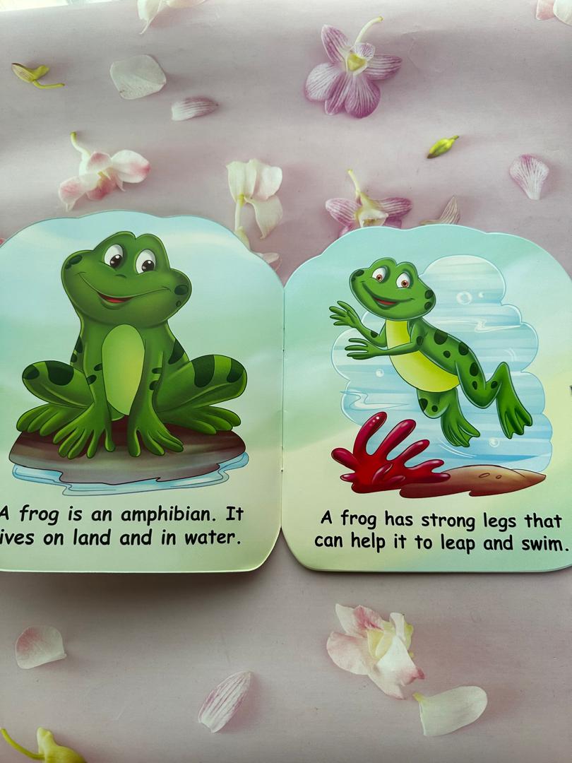 Buku I Am a Frog : Animal Story Book